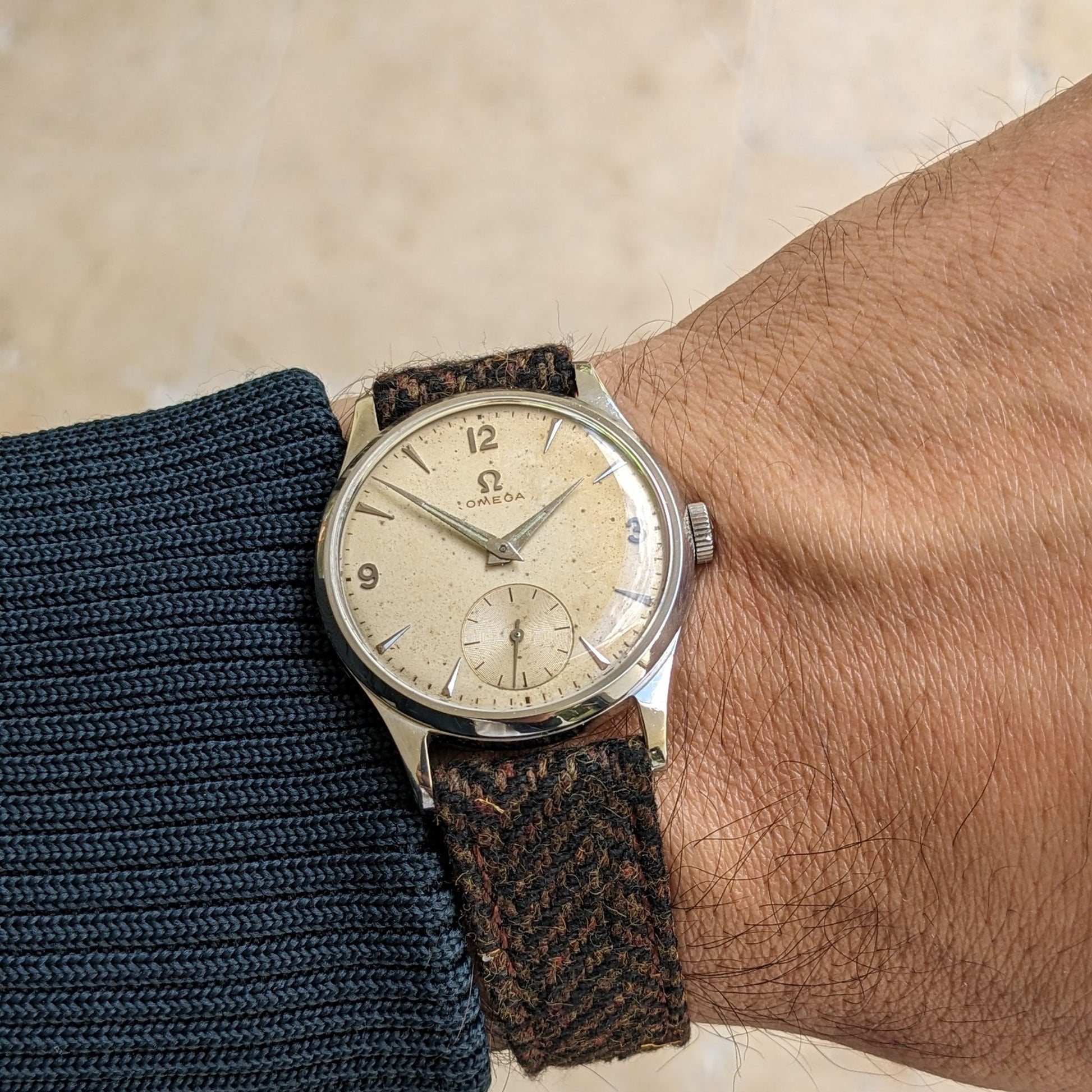 Circa 70 Years Old / Omega / Ref 13322 / Vintage 1954 Watch / Cal 266 Movement / Serviced vintage watch