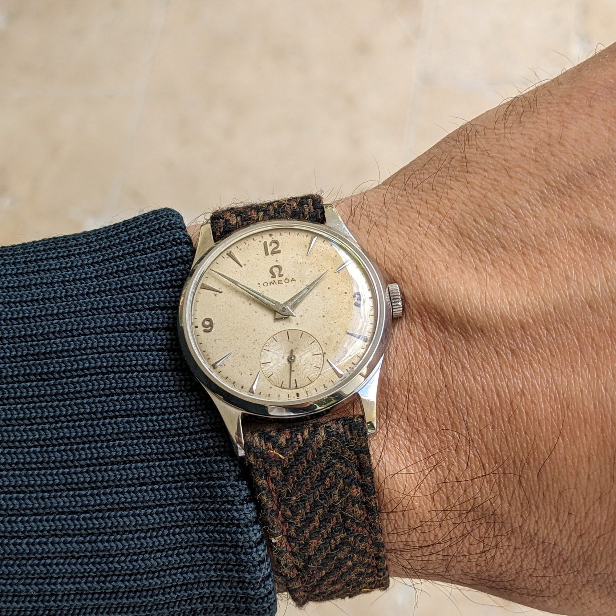 Circa 70 Years Old / Omega / Ref 13322 / Vintage 1954 Watch / Cal 266 Movement / Serviced vintage watch