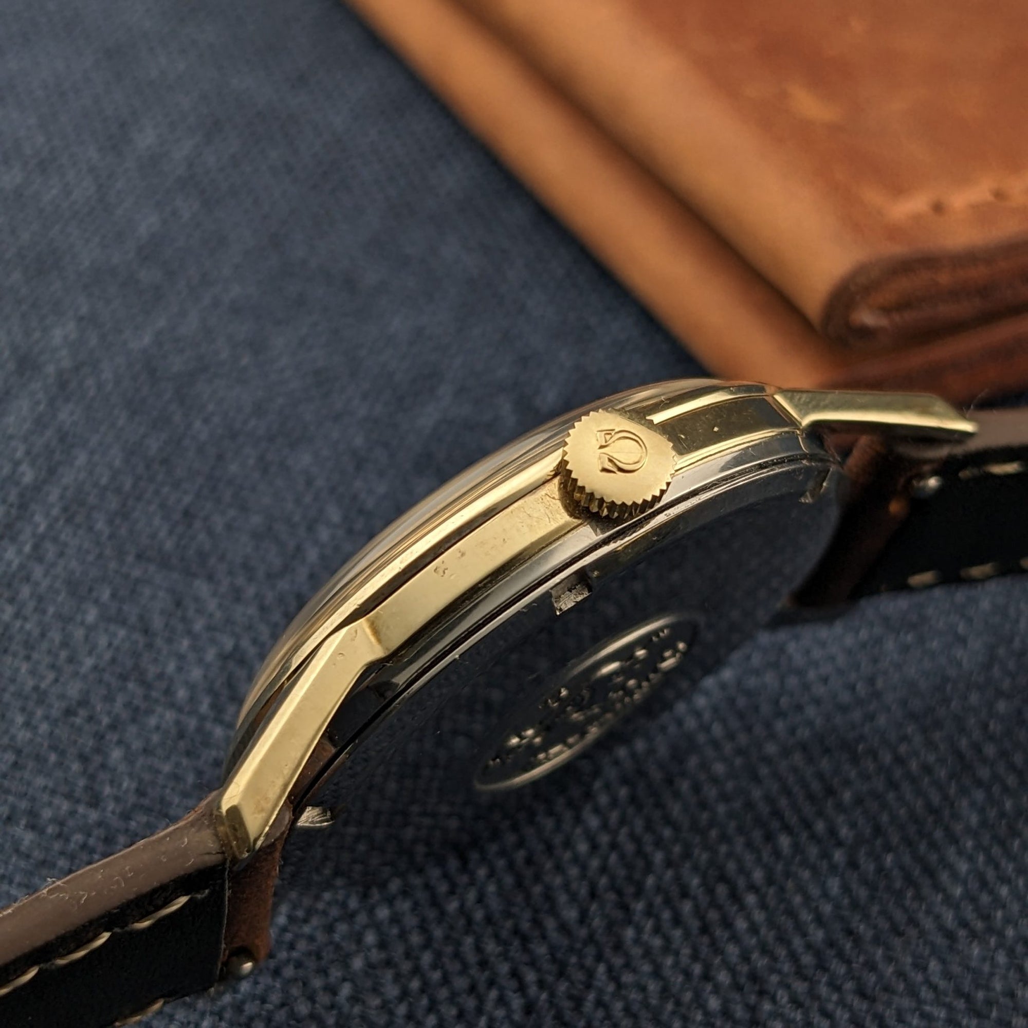 Circa 70 Years Old / Omega Seamaster / Ref 14389-2 / Vintage 1950s Watch / Cal 268 Movement / Serviced vintage watch