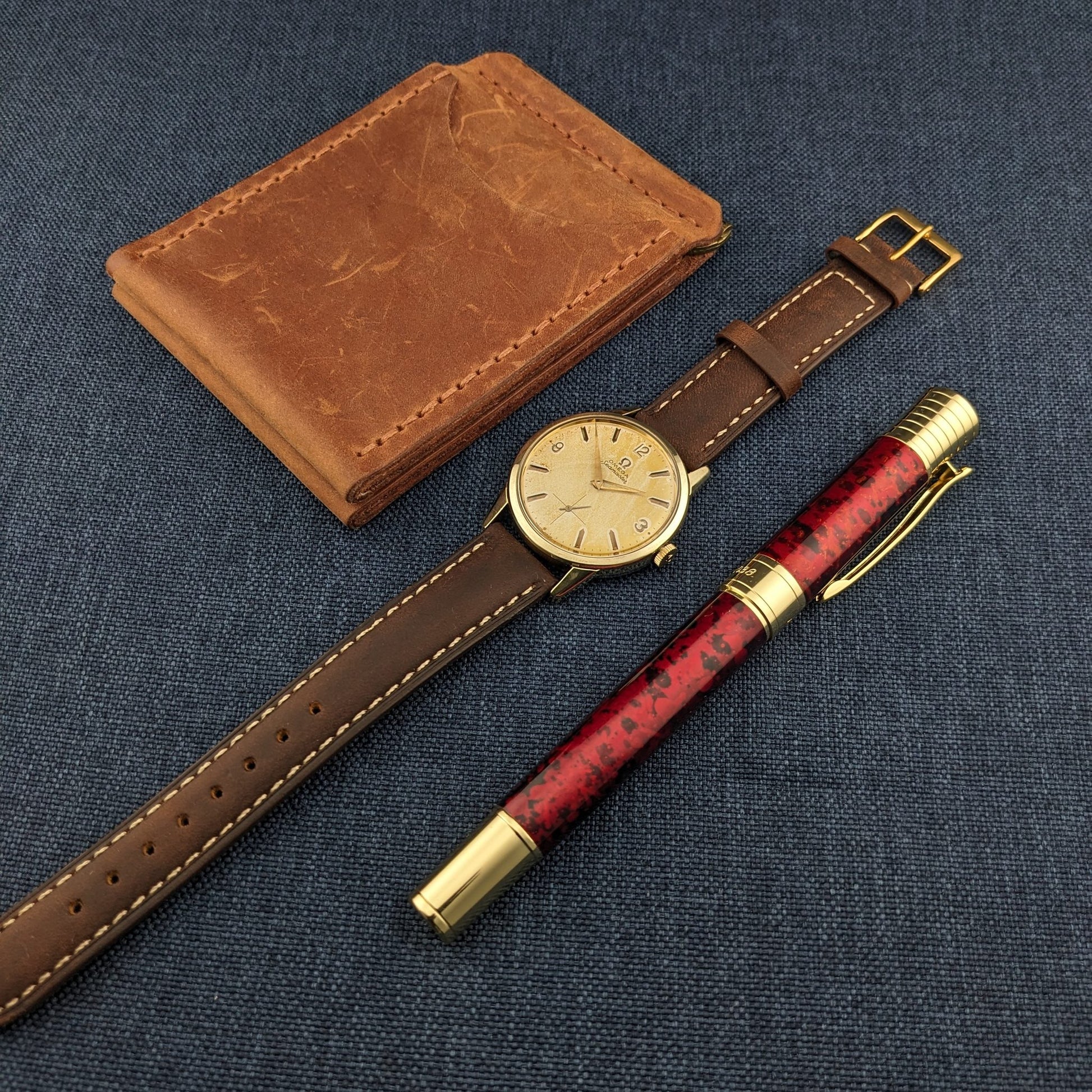 Circa 70 Years Old / Omega Seamaster / Ref 14389-2 / Vintage 1950s Watch / Cal 268 Movement / Serviced vintage watch