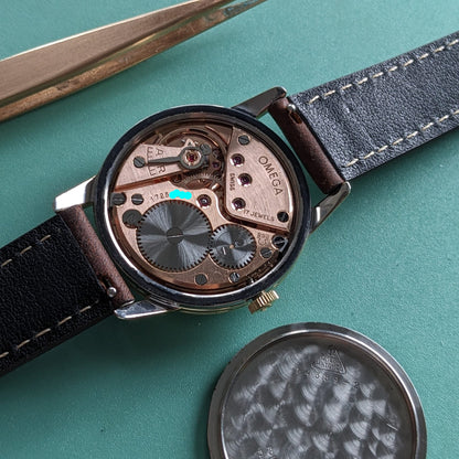 Circa 70 Years Old / Omega Seamaster / Ref 14389-2 / Vintage 1950s Watch / Cal 268 Movement / Serviced vintage watch