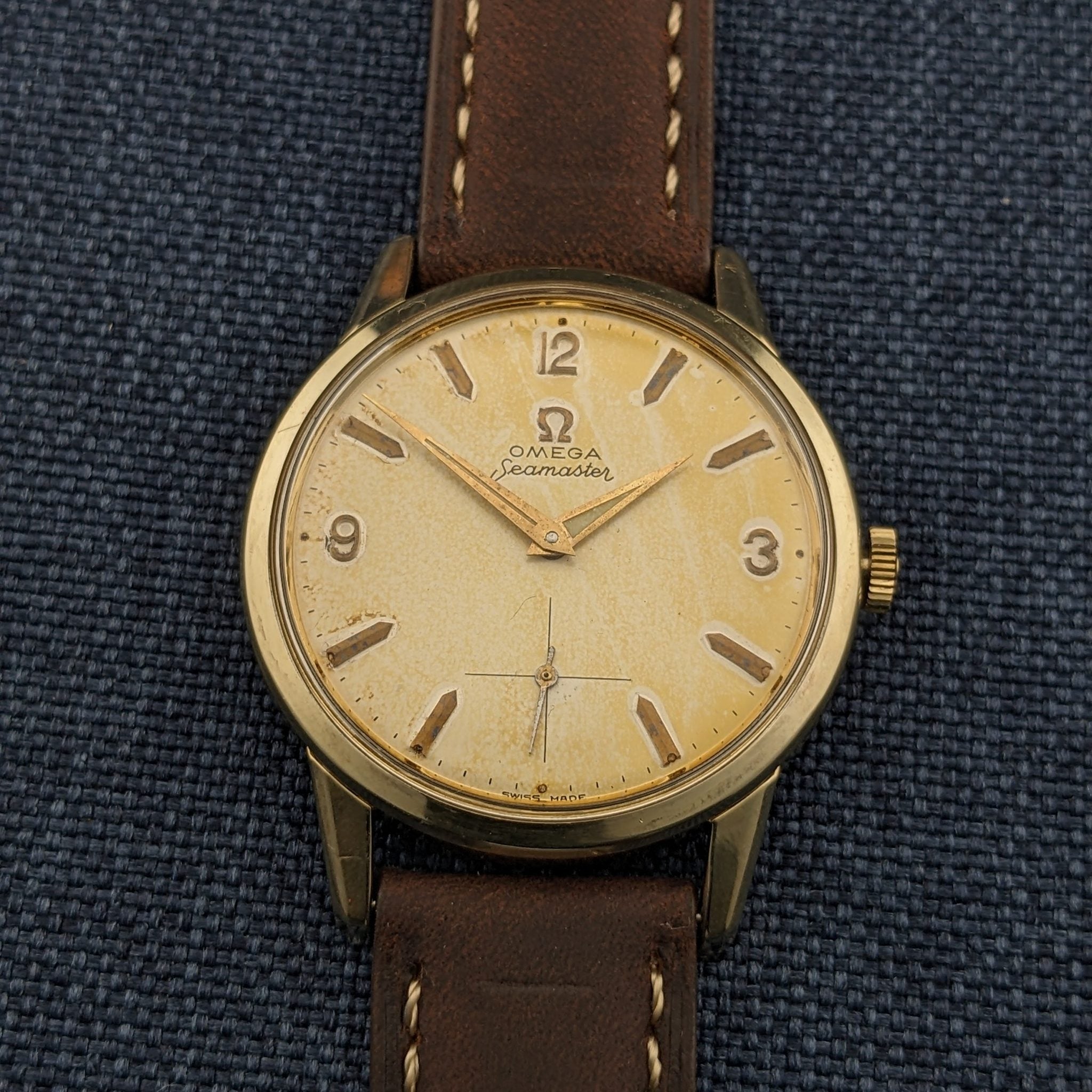 Circa 70 Years Old / Omega Seamaster / Ref 14389-2 / Vintage 1950s