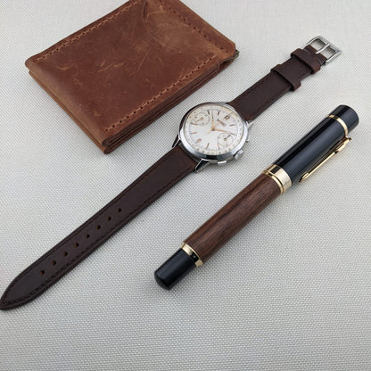 Circa 70 Years Old Rare Eberhard & Co Pre-Extra Fort Chronograph / Vintage 1950s Watch / Cal Valjoux 65 (cal. 16000) Movement / Serviced vintage watch