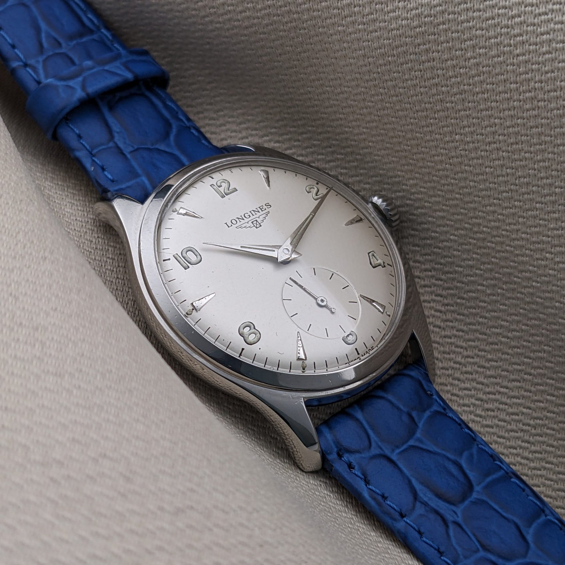 Circa 75 Years Old / Longines / Ref 6263 / Vintage 1953 Watch / Cal 12.68Z Movement / Serviced vintage watch