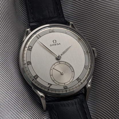Circa 75 Years Old / Omega 2603-4 ‘Spider’ Lugs / Vintage 1952 Watch / Caliber 265 Movement / Serviced vintage watch