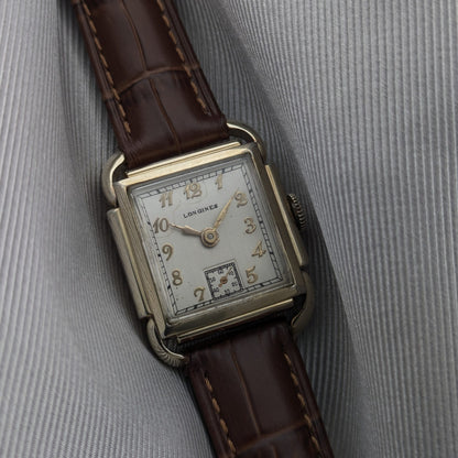 Circa 77 Years Old — Longines Art Deco “Piping Case” | 10K Gold-Filled | Cal. 10L | 1949 | Serviced vintage watch