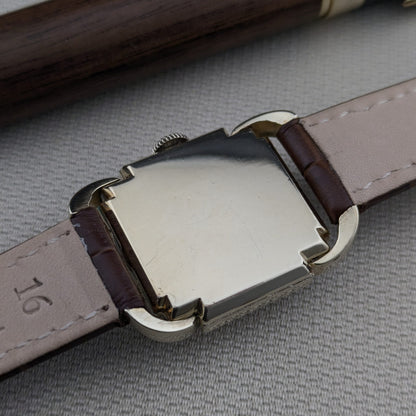Circa 77 Years Old — Longines Art Deco “Piping Case” | 10K Gold-Filled | Cal. 10L | 1949 | Serviced vintage watch