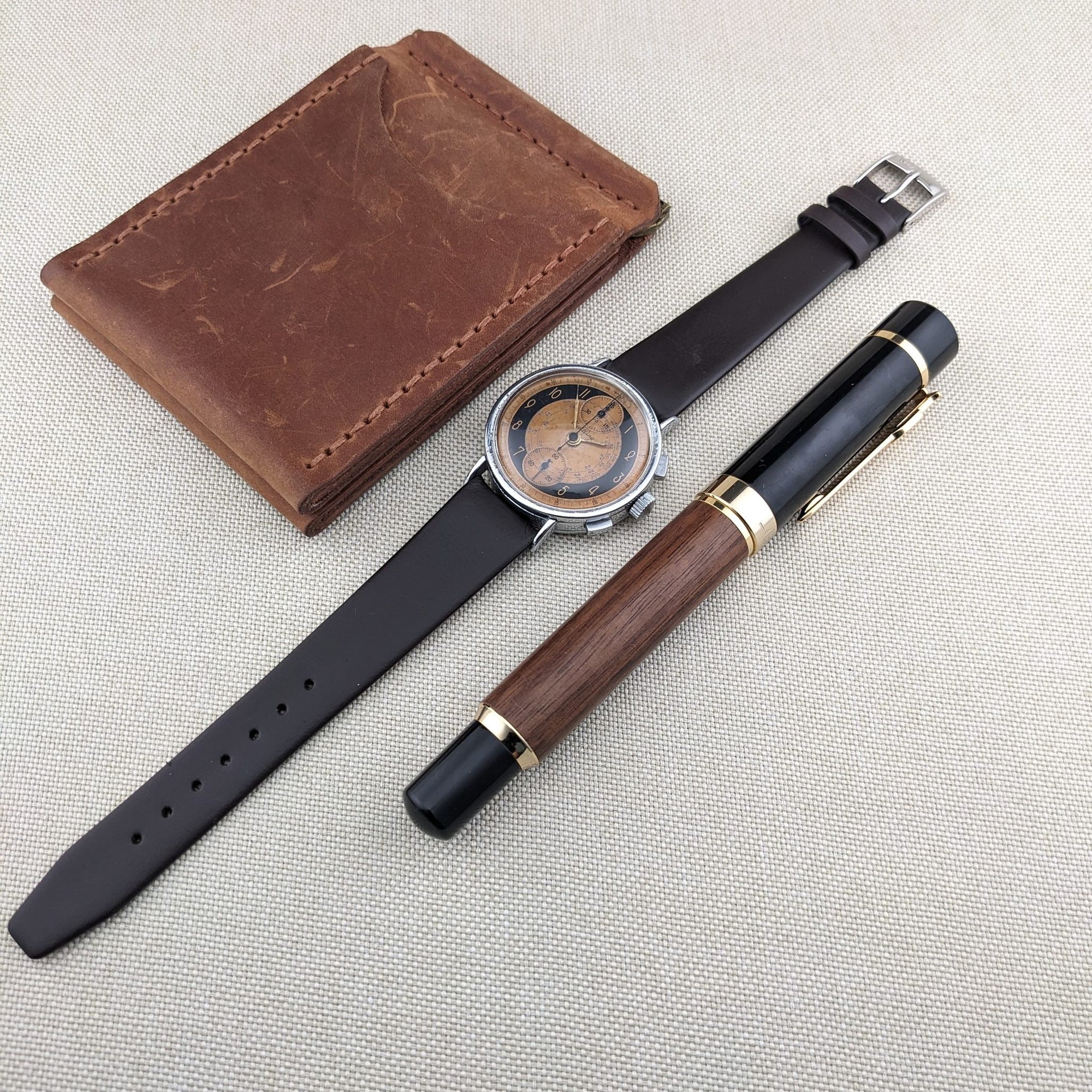 Circa 80 Years Old / Breitling Chronograph / Vintage 1940s Watch / Cal Venus 170 Movement / Serviced vintage watch