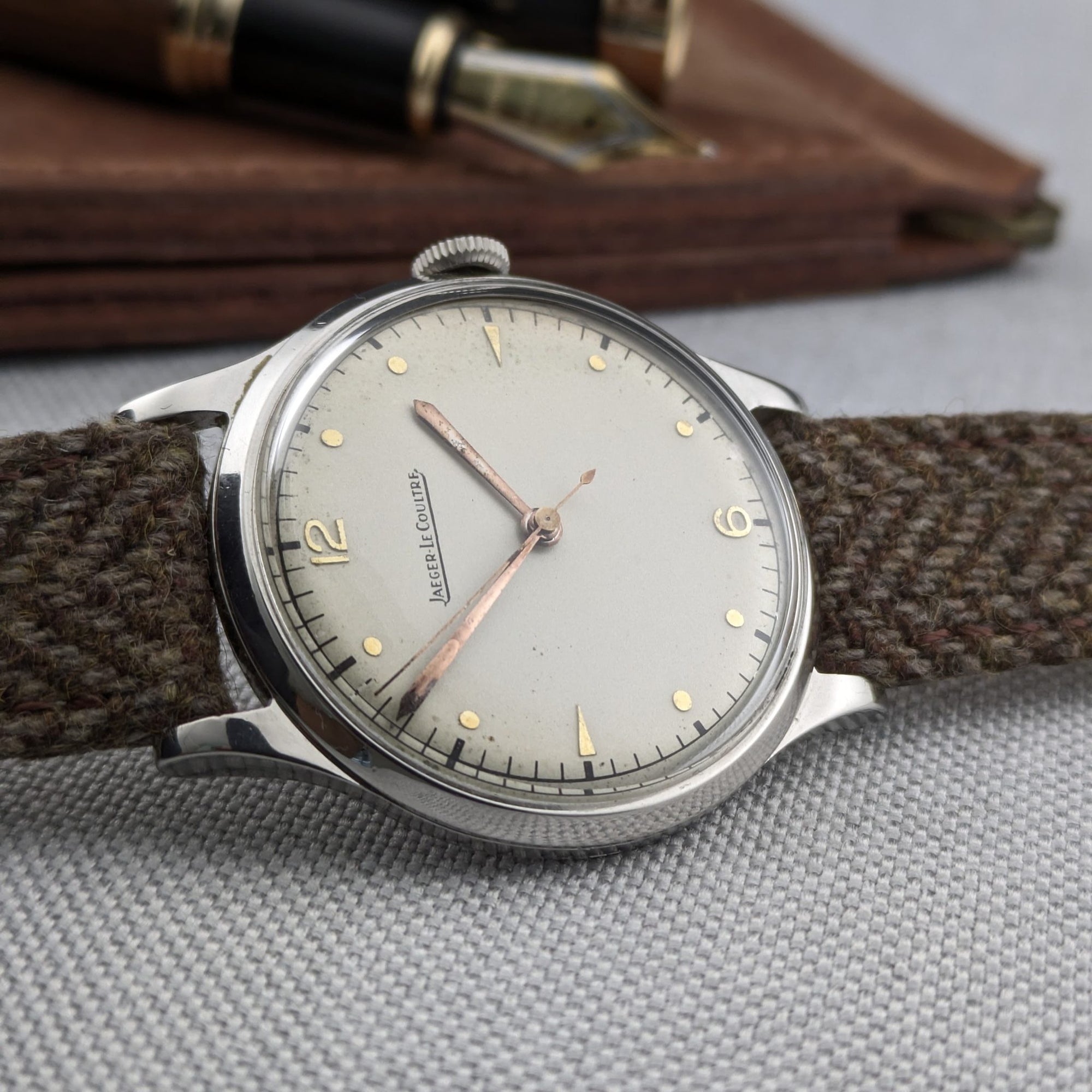 Circa 80 Years Old / Jaeger-LeCoultre / Vintage 1940s Watch / Cal P478 Movement / Serviced vintage watch