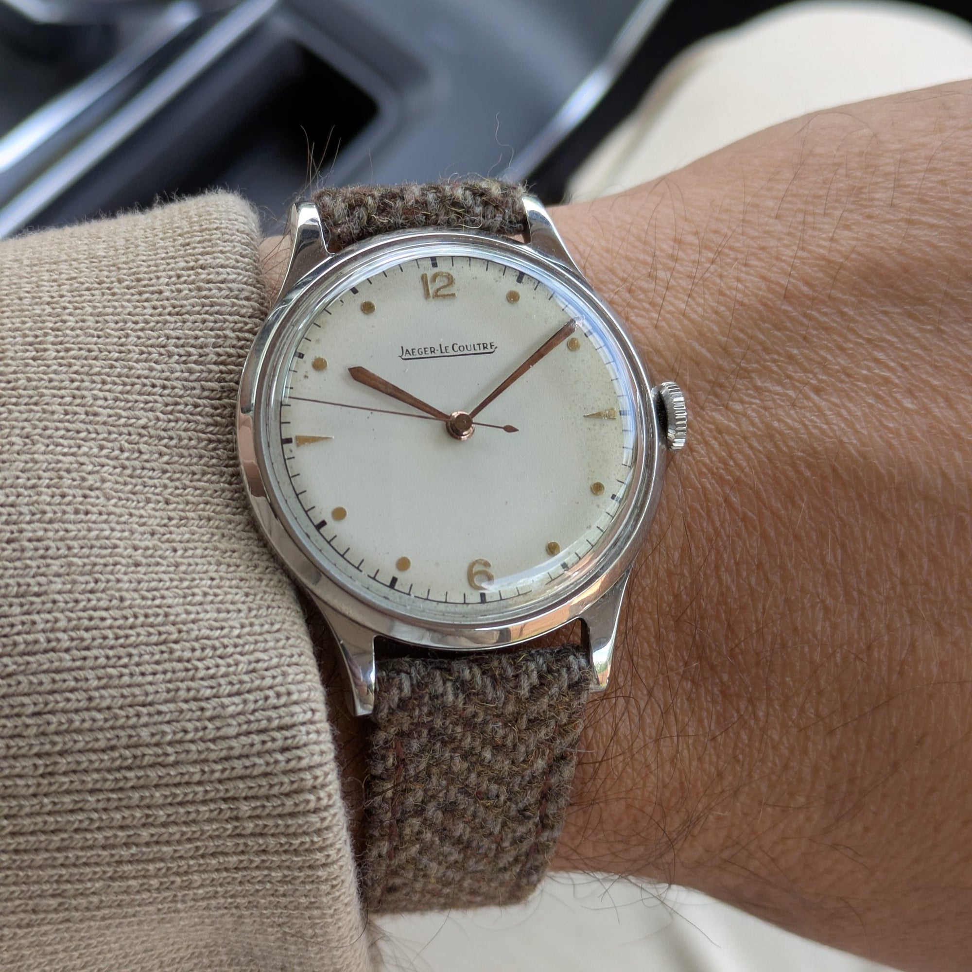 Circa 80 Years Old / Jaeger-LeCoultre / Vintage 1940s Watch / Cal P478 Movement / Serviced vintage watch