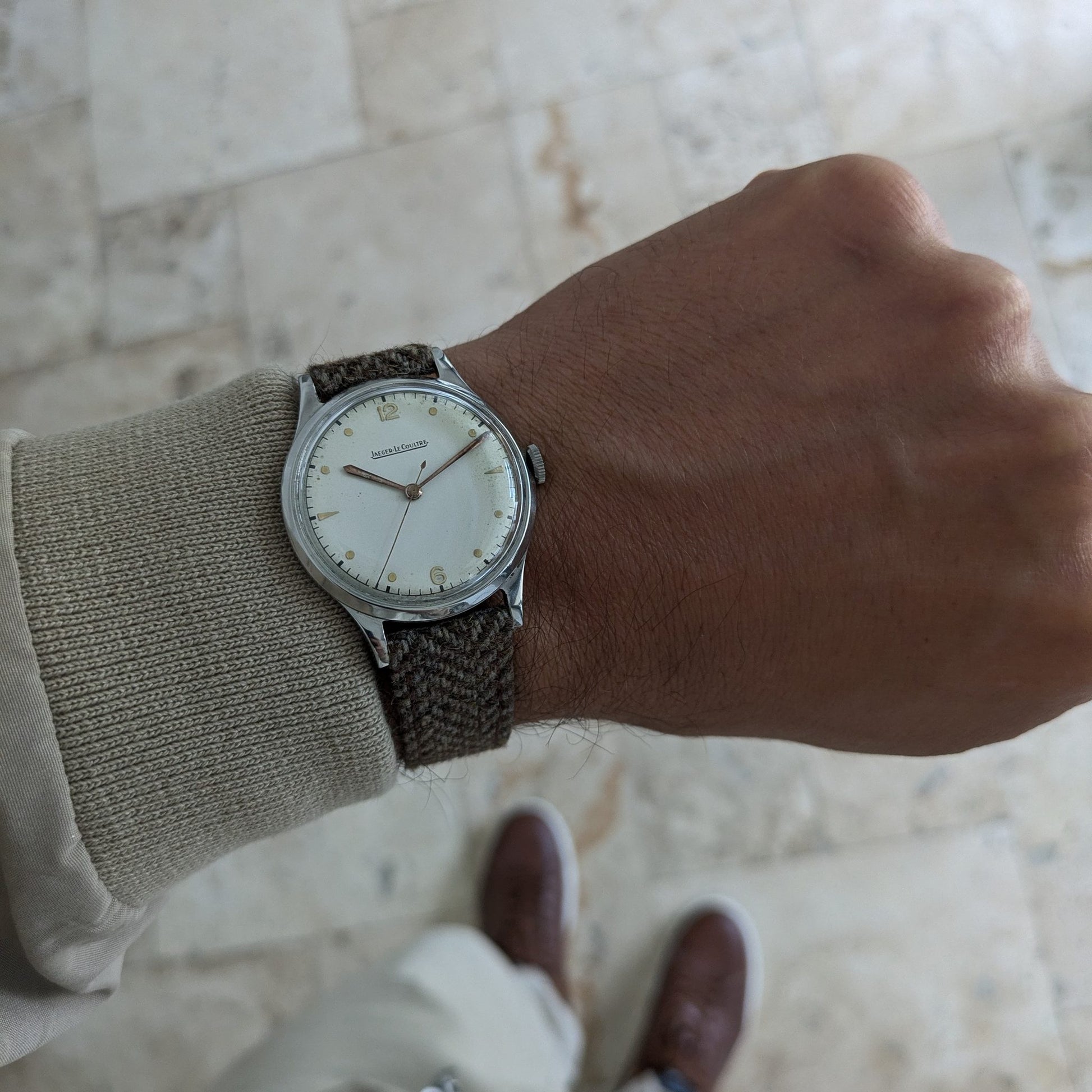 Circa 80 Years Old / Jaeger-LeCoultre / Vintage 1940s Watch / Cal P478 Movement / Serviced vintage watch