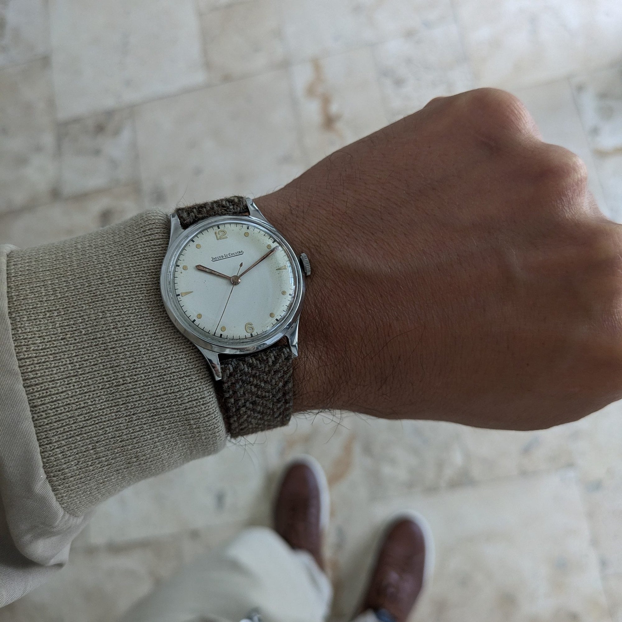 Circa 80 Years Old / Jaeger-LeCoultre / Vintage 1940s Watch / Cal P478 Movement / Serviced vintage watch