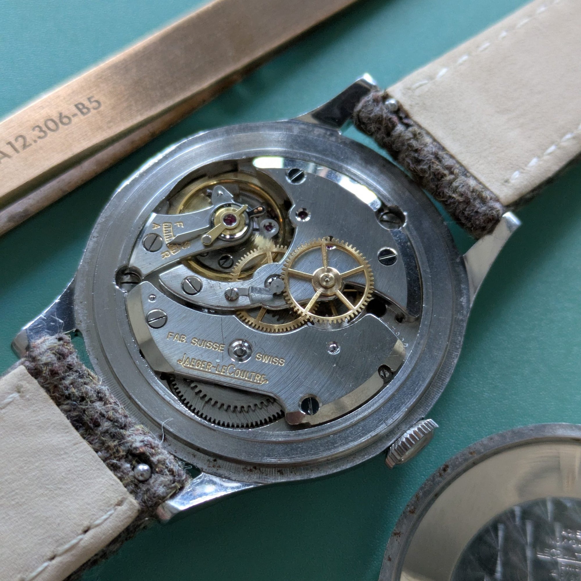 Circa 80 Years Old / Jaeger-LeCoultre / Vintage 1940s Watch / Cal P478 Movement / Serviced vintage watch