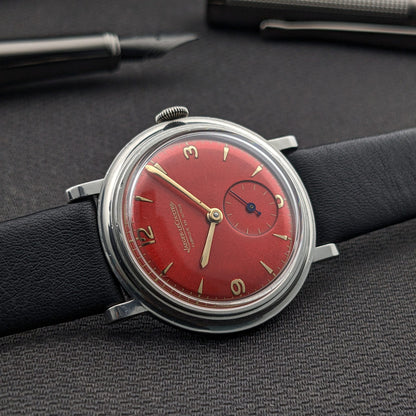Circa 80 Years Old / Jaeger-LeCoultre / Vintage 1940s Watch / Cal P480 Movement / Serviced dial