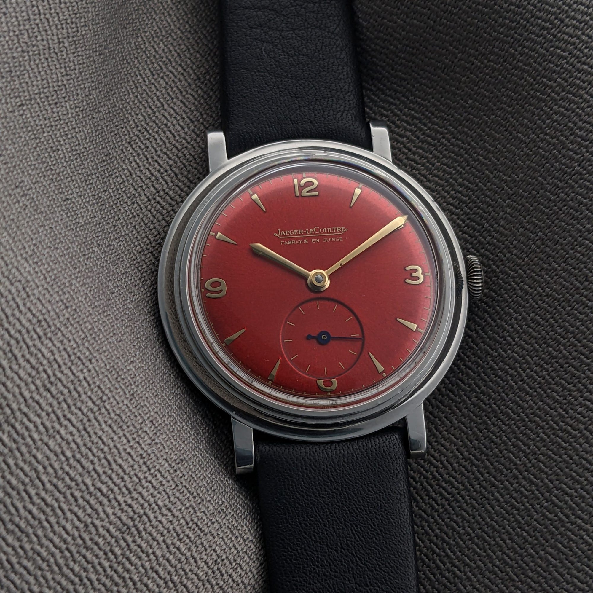 Circa 80 Years Old / Jaeger-LeCoultre / Vintage 1940s Watch / Cal P480 Movement / Serviced vintage watch