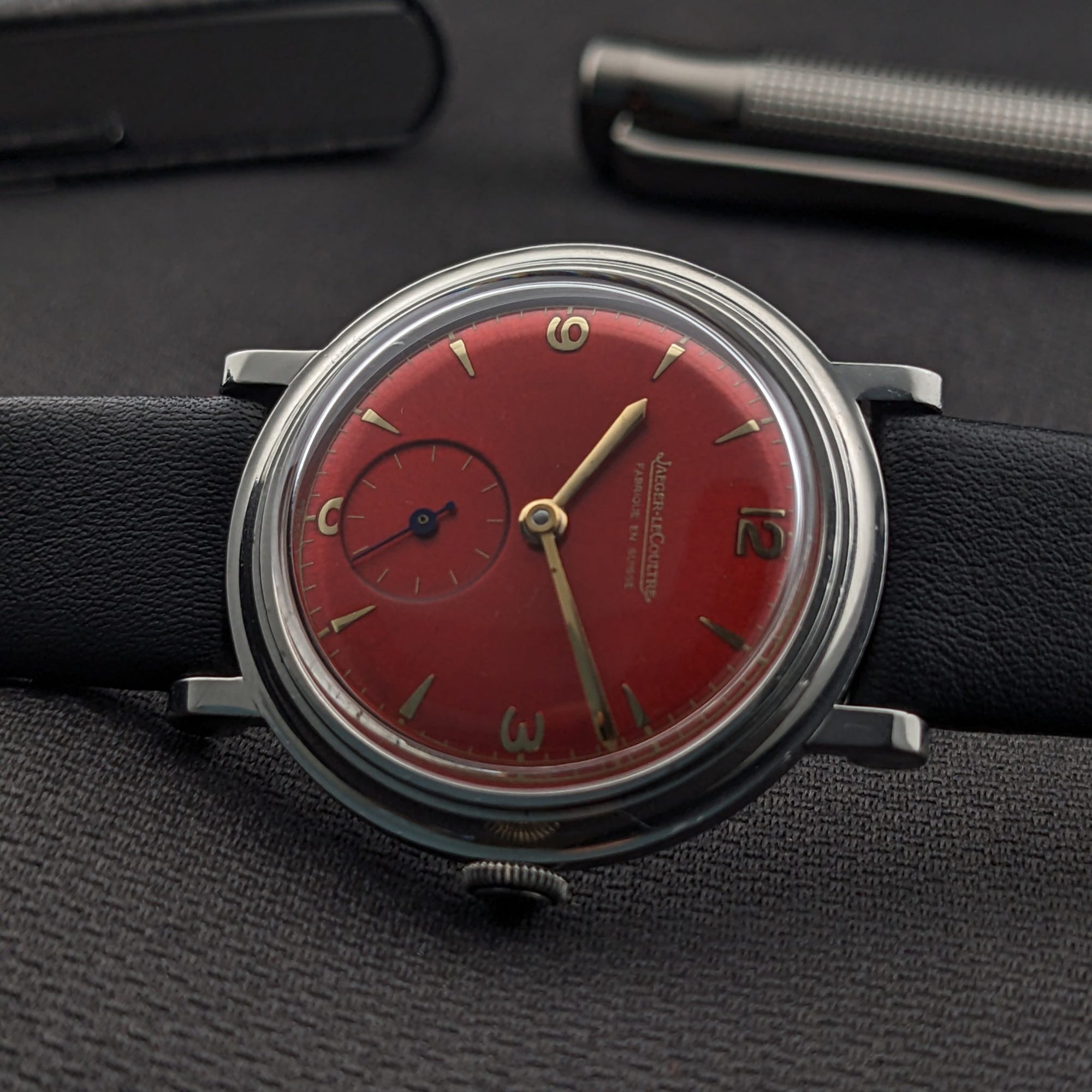 Circa 80 Years Old / Jaeger-LeCoultre / Vintage 1940s Watch / Cal P480 Movement / Serviced vintage watch
