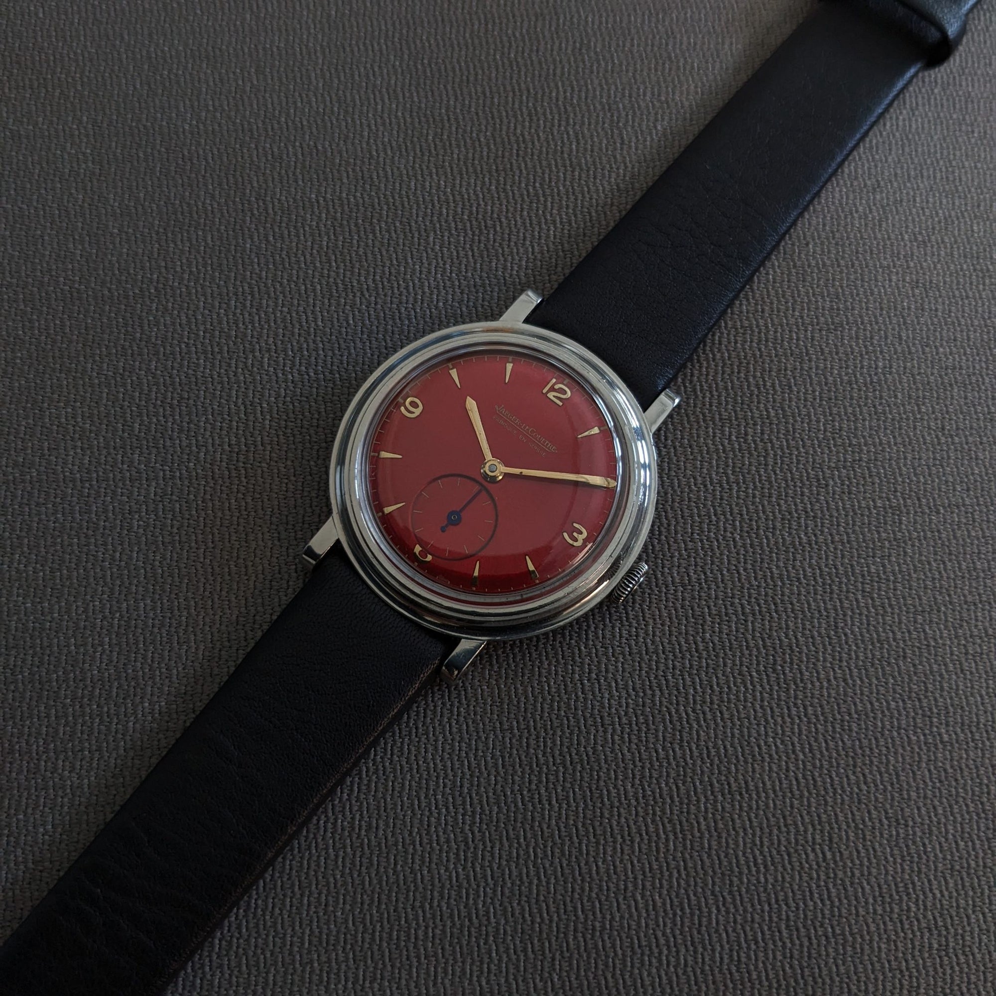Circa 80 Years Old / Jaeger-LeCoultre / Vintage 1940s Watch / Cal P480 Movement / Serviced vintage watch