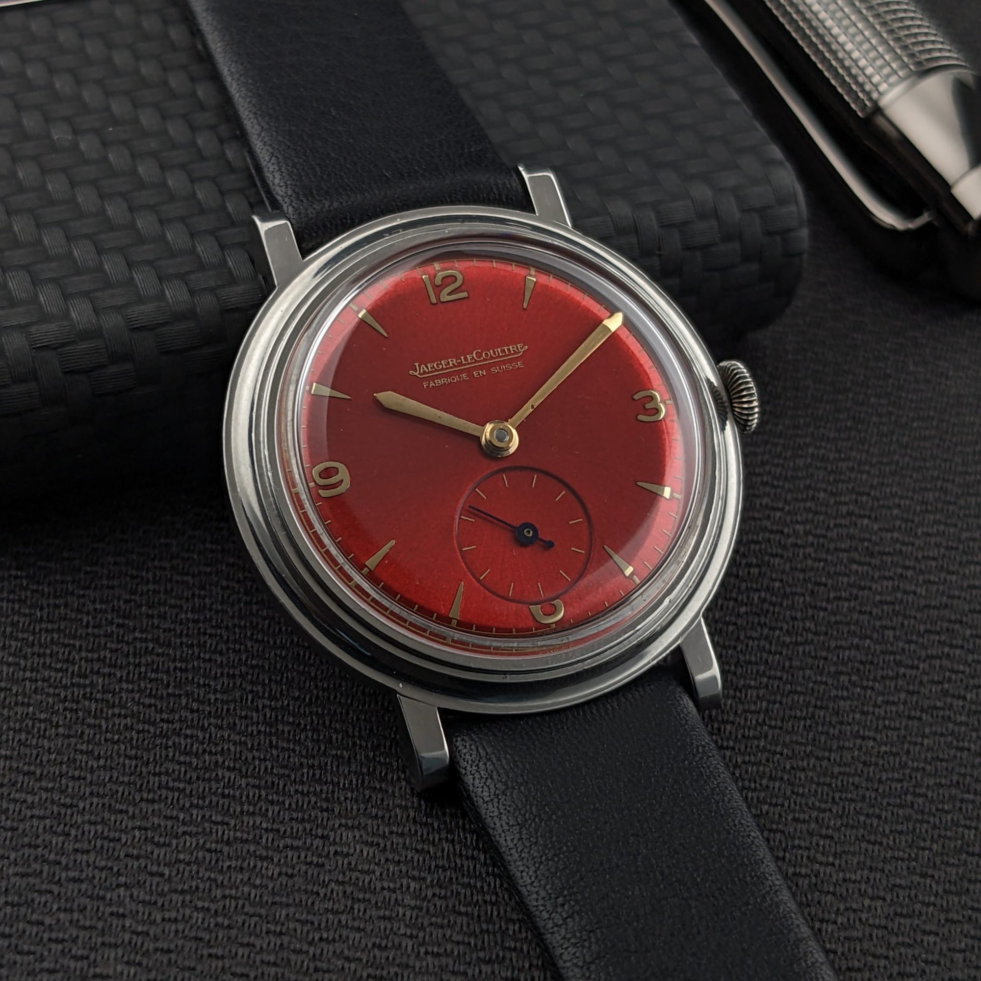 Circa 80 Years Old / Jaeger-LeCoultre / Vintage 1940s Watch / Cal P480 Movement / Serviced vintage watch