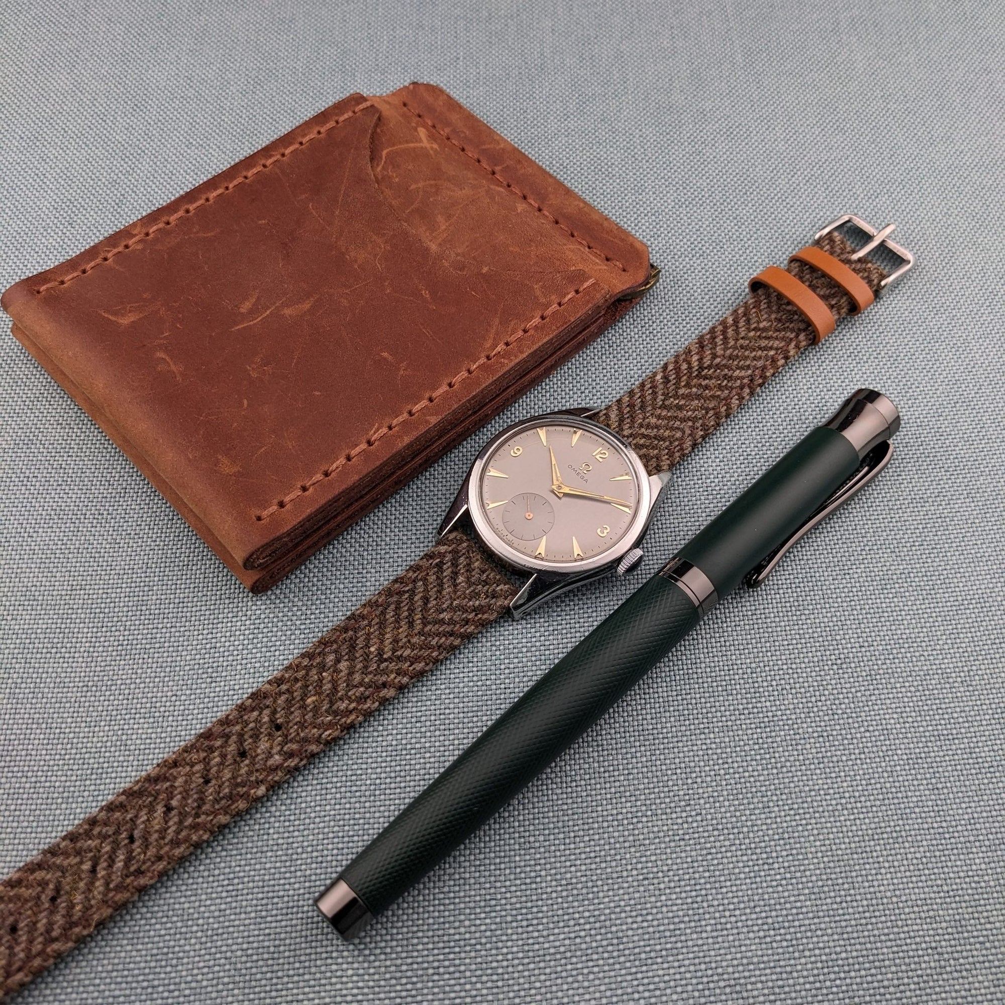 Circa 80 Years Old Post War Omega / Ref 2536-3 / Vintage 1940s Watch / Cal 265 Movement / Serviced vintage watch