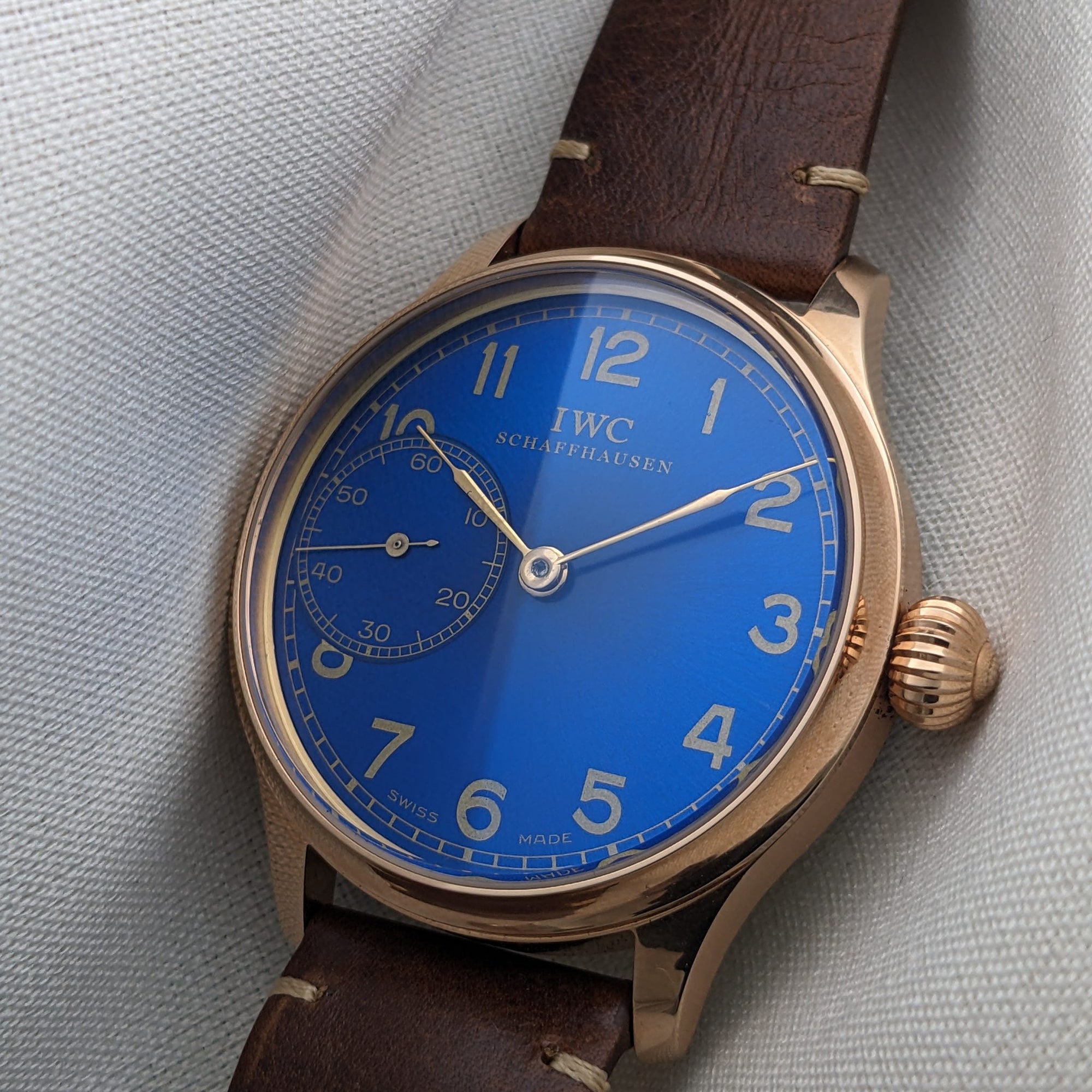 Circa 95 Years Old IWC Schaffhausen Antique 1930 Pocket Watch Movement / Cal 95 Movement / Serviced vintage watch