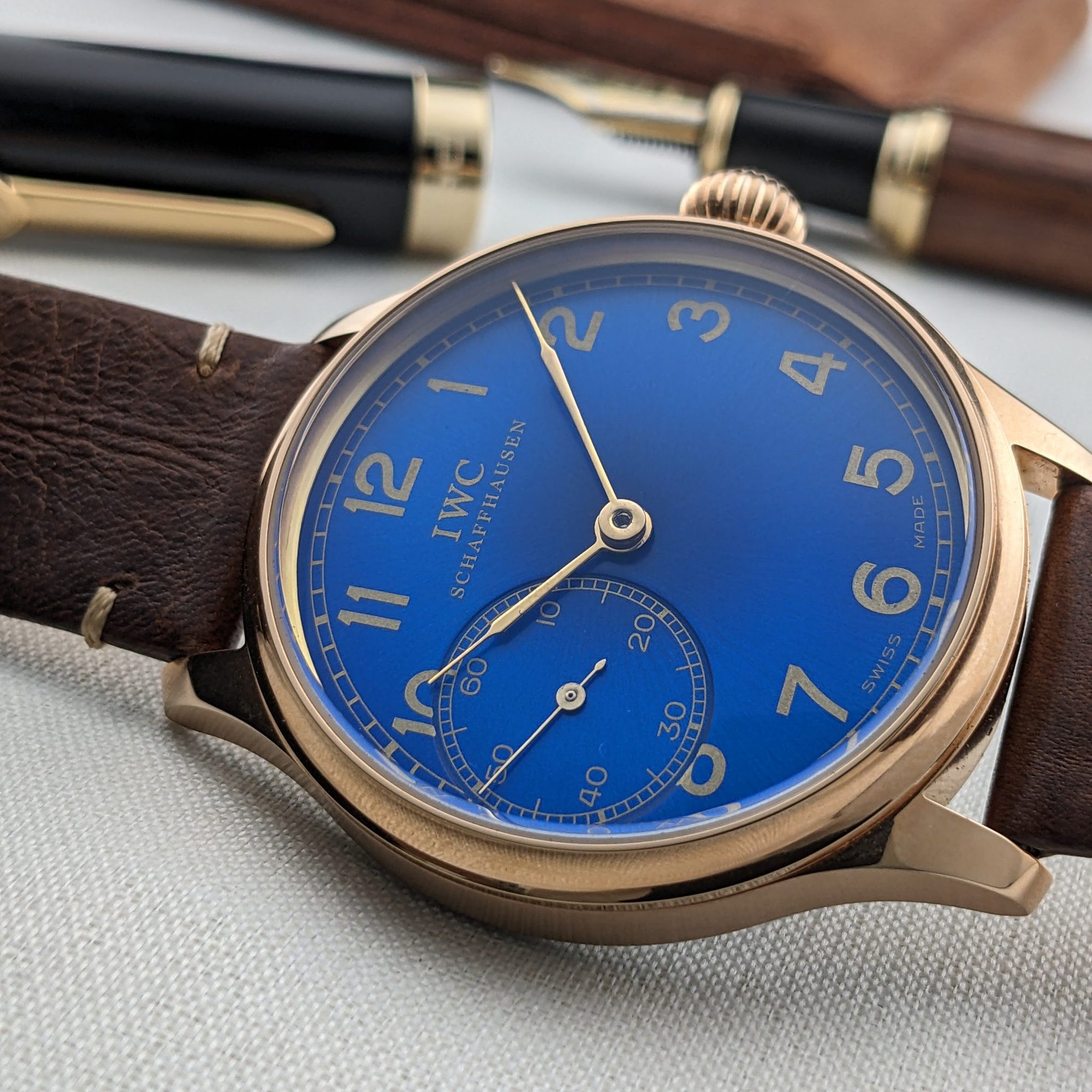 Circa 95 Years Old IWC Schaffhausen Antique 1930 Pocket Watch Movement / Cal 95 Movement / Serviced vintage watch