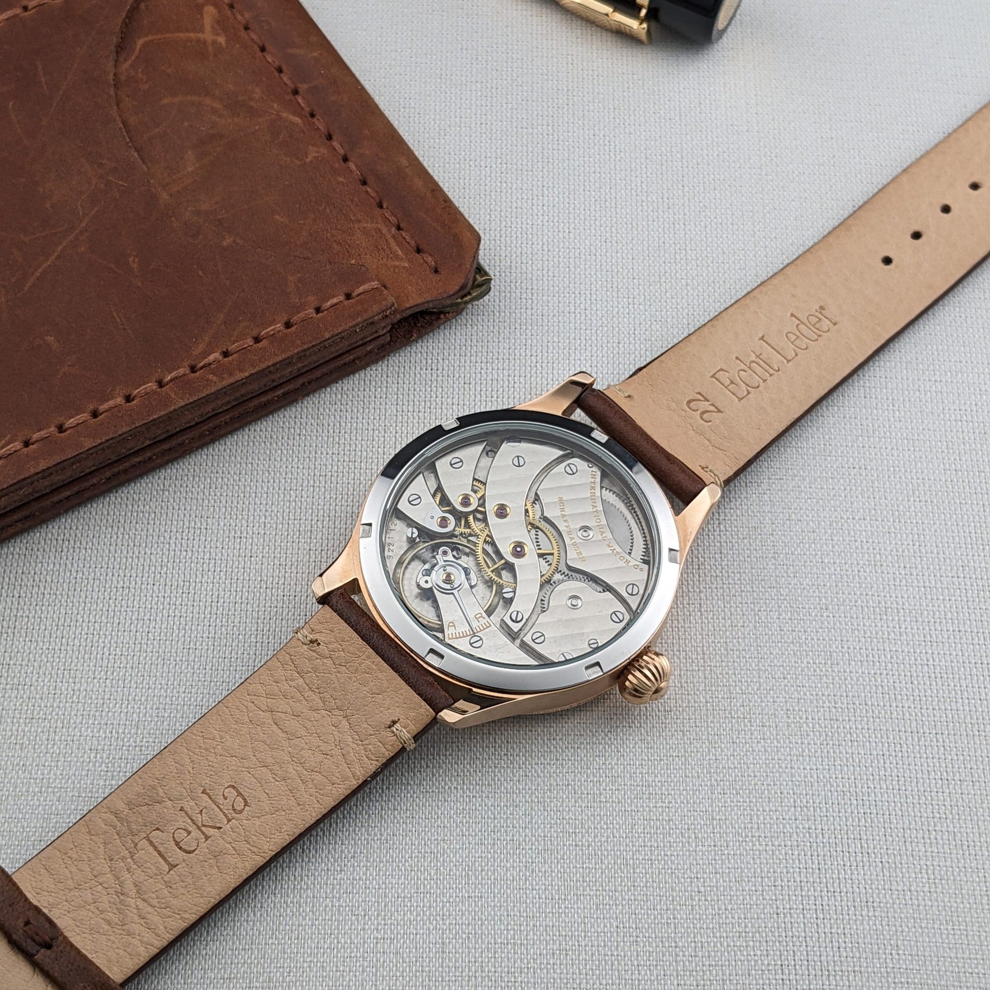 Circa 95 Years Old IWC Schaffhausen Antique 1930 Pocket Watch Movement / Cal 95 Movement / Serviced vintage watch