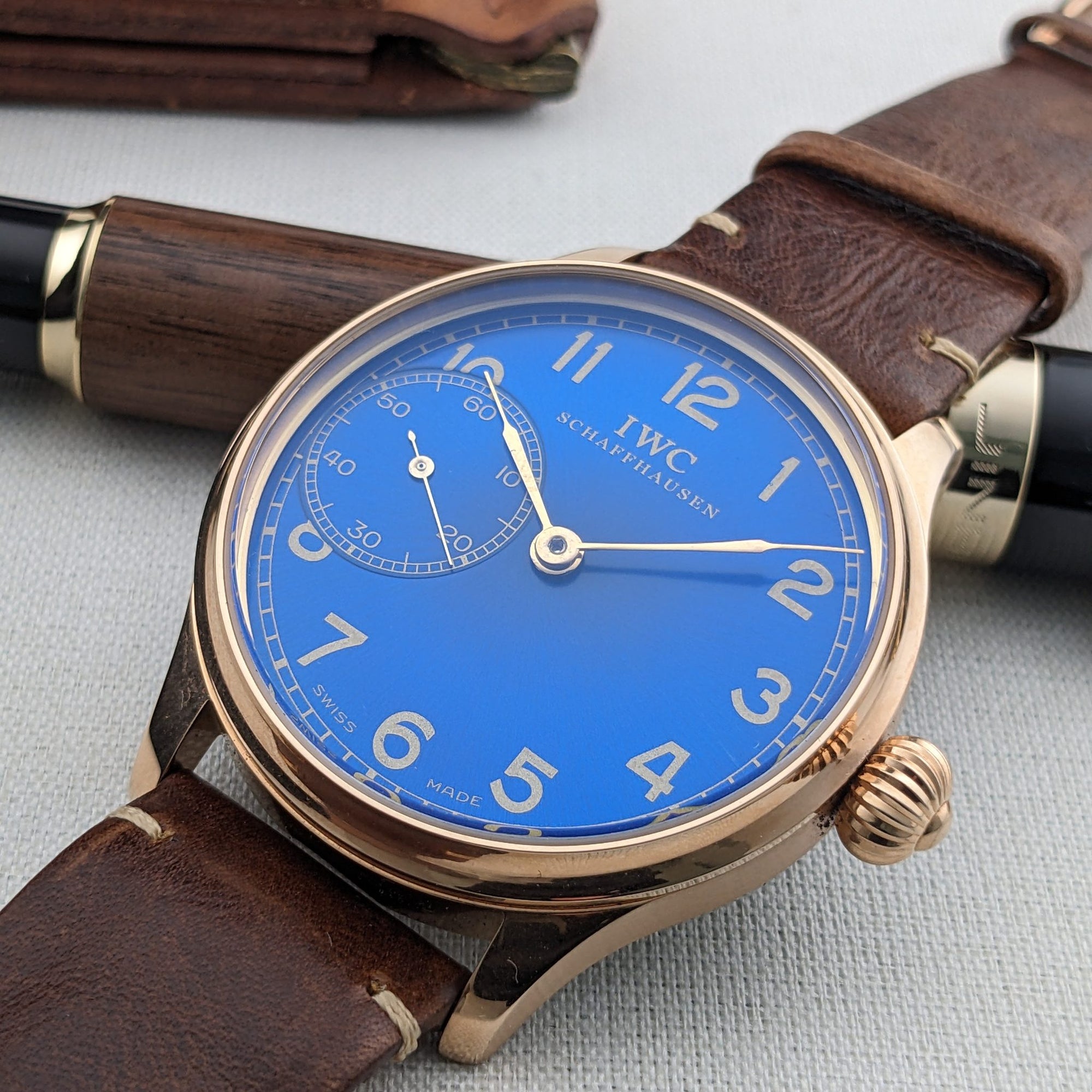Circa 95 Years Old IWC Schaffhausen Antique 1930 Pocket Watch Movement / Cal 95 Movement / Serviced vintage watch