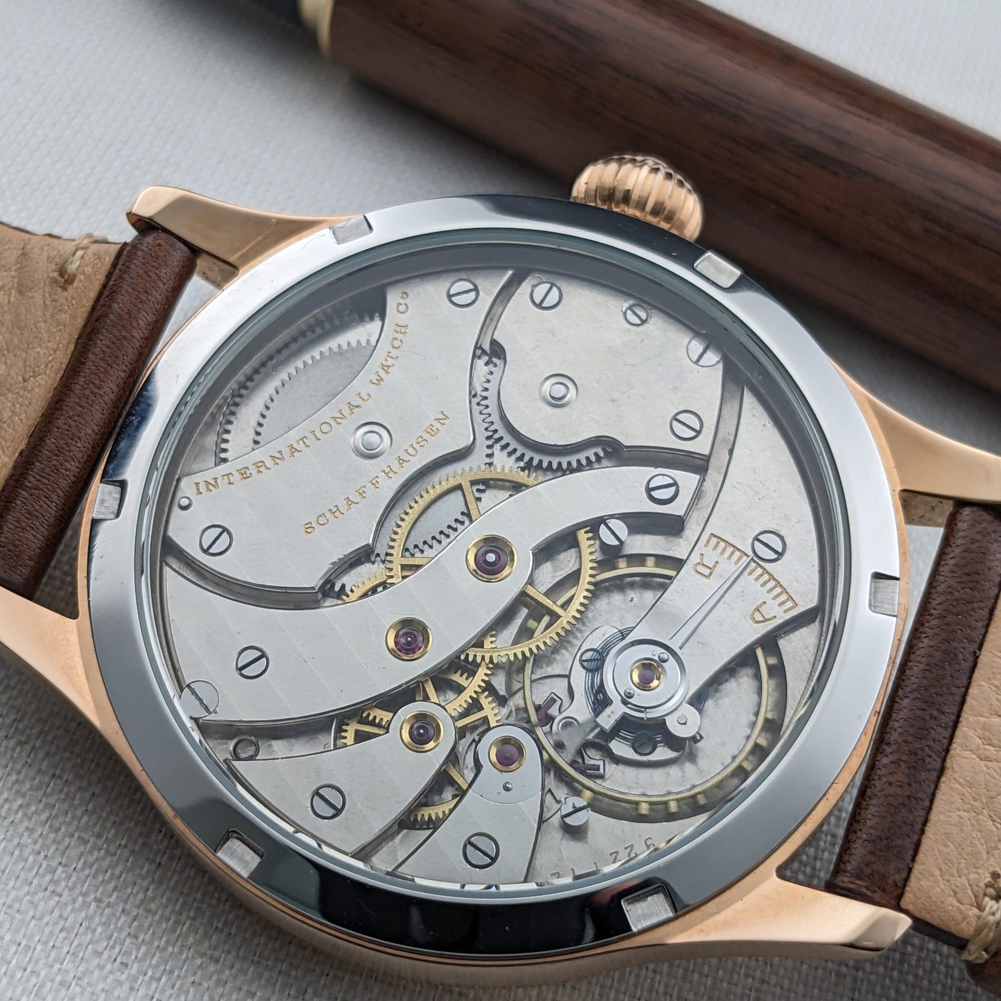 Circa 95 Years Old IWC Schaffhausen Antique 1930 Pocket Watch Movement / Cal 95 Movement / Serviced vintage watch