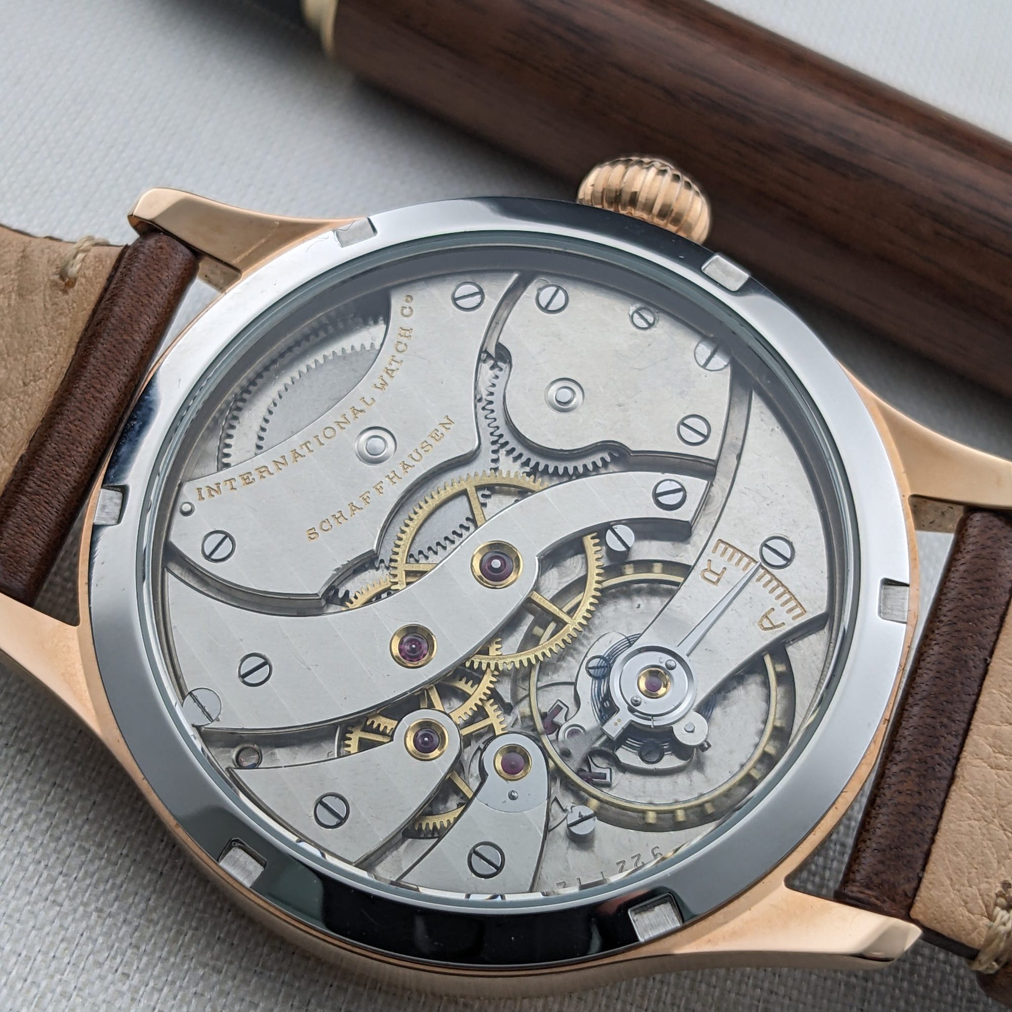 Circa 95 Years Old IWC Schaffhausen Antique 1930 Pocket Watch Movement / Cal 95 Movement / Serviced vintage watch