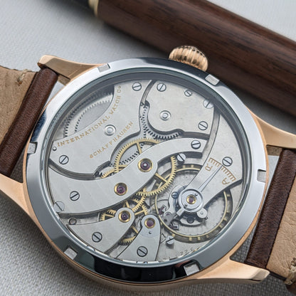 Circa 95 Years Old IWC Schaffhausen Antique 1930 Pocket Watch Movement / Cal 95 Movement / Serviced vintage watch