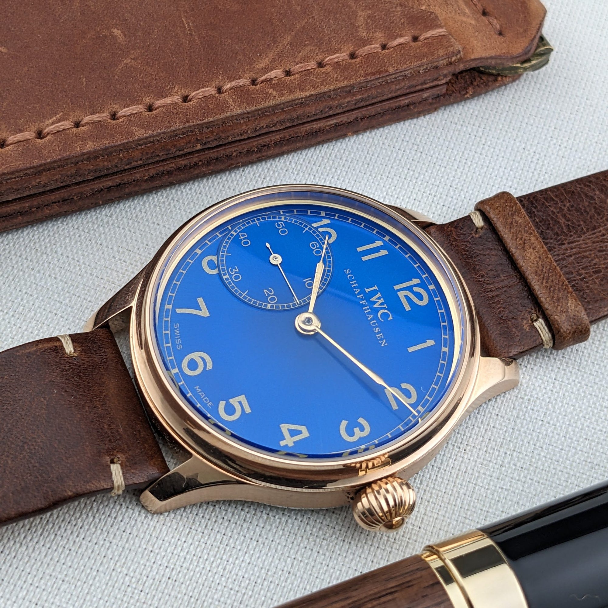 Circa 95 Years Old IWC Schaffhausen Antique 1930 Pocket Watch Movement / Cal 95 Movement / Serviced vintage watch