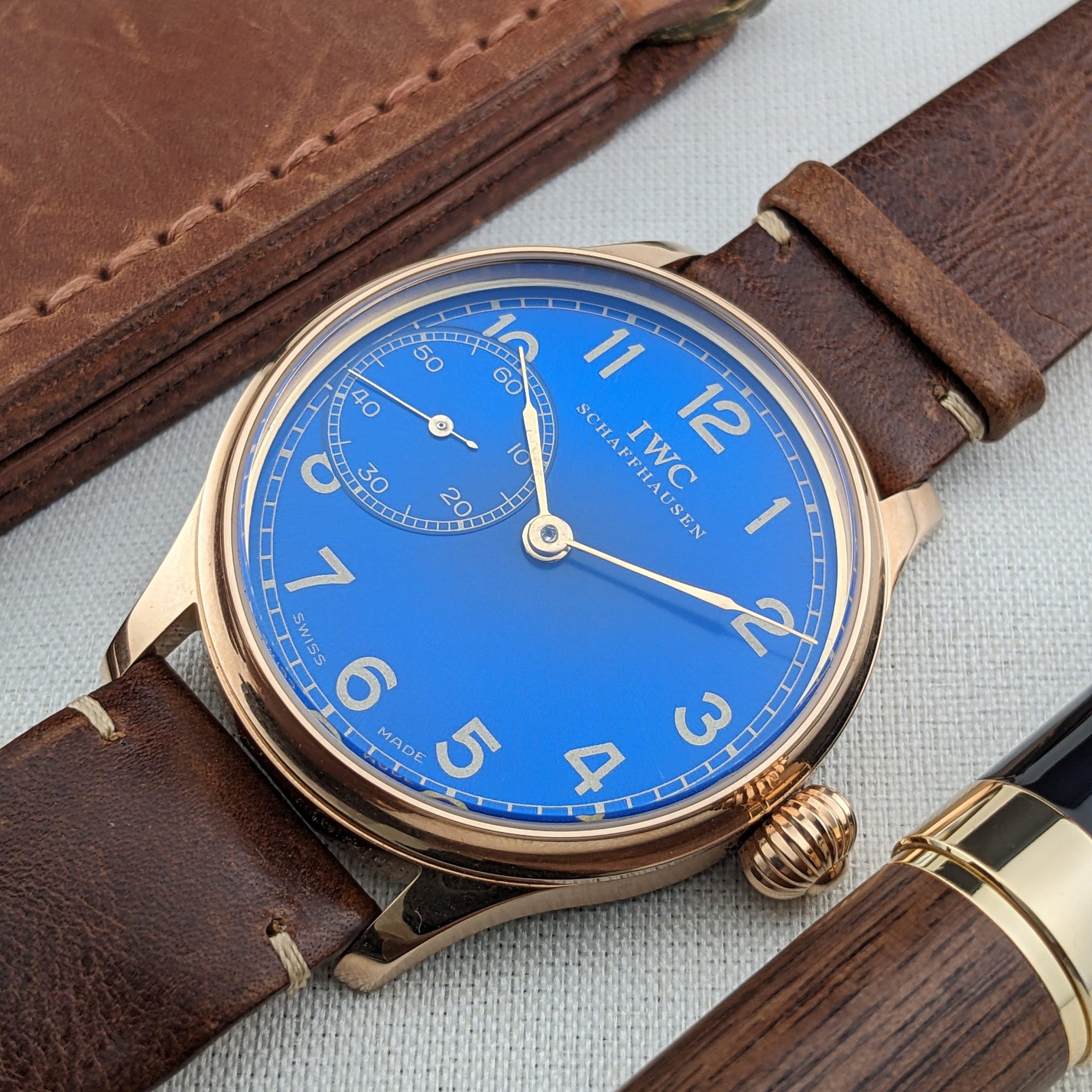 Circa 95 Years Old IWC Schaffhausen Antique 1930 Pocket Watch Movement / Cal 95 Movement / Serviced vintage watch