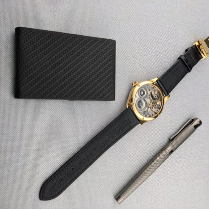 Pocket Watch Conversion with circa 95 Years Old Longines pocket watch movement 1929 restyled in the spirit of contemporary pilot watches / Cal 18.79 ABC / Serviced vintage watch