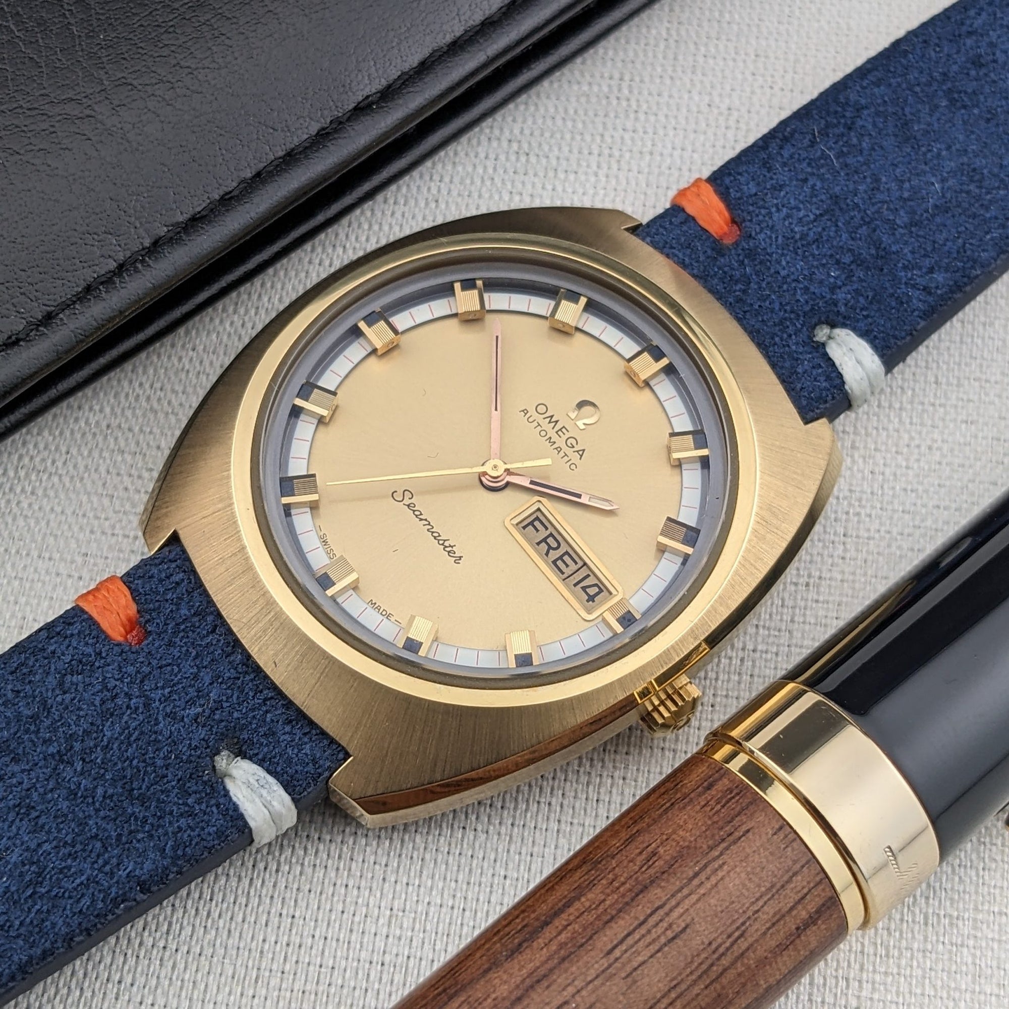 Rare Circa 60 Years Old / Omega Seamaster Automatic 166.111 / Vintage 1960s Watch / Cal 752 Movement / Serviced Pristine Condition/ Factory Protective Film vintage watch