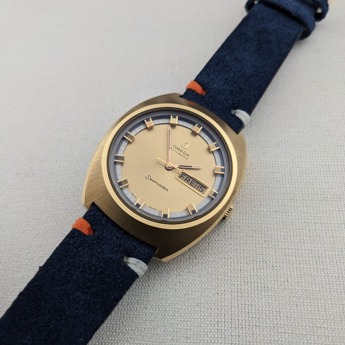 Rare Circa 60 Years Old / Omega Seamaster Automatic 166.111 / Vintage 1960s Watch / Cal 752 Movement / Serviced Pristine Condition/ Factory Protective Film vintage watch