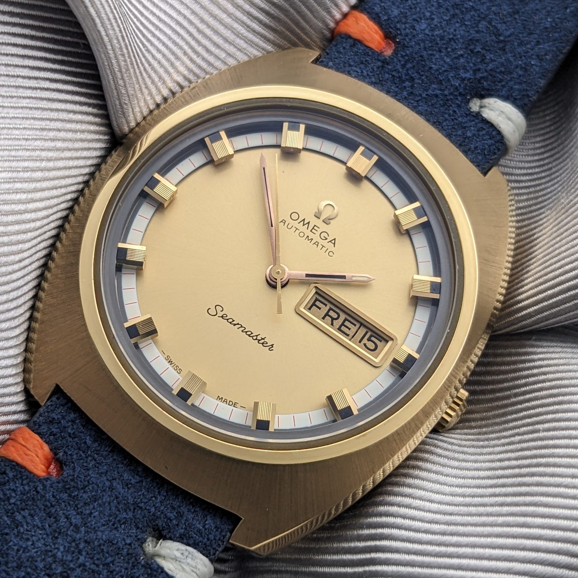Rare Circa 60 Years Old / Omega Seamaster Automatic 166.111 / Vintage 1960s Watch / Cal 752 Movement / Serviced Pristine Condition/ Factory Protective Film vintage watch