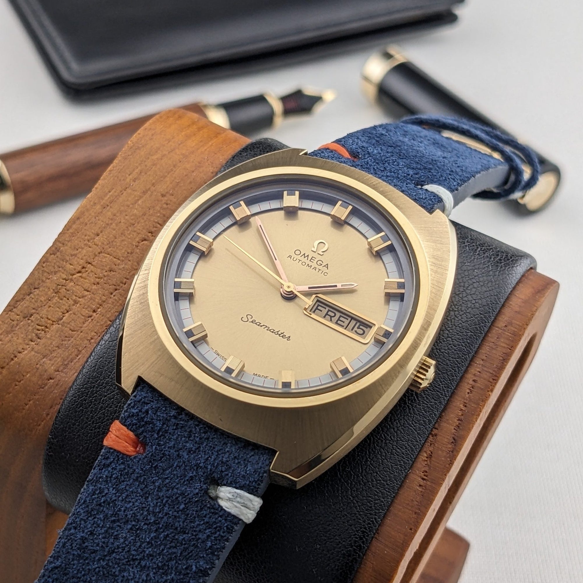 Rare Circa 60 Years Old / Omega Seamaster Automatic 166.111 / Vintage 1960s Watch / Cal 752 Movement / Serviced Pristine Condition/ Factory Protective Film vintage watch