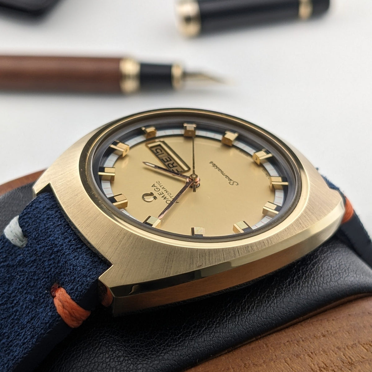 Rare Circa 60 Years Old / Omega Seamaster Automatic 166.111 / Vintage 1960s Watch / Cal 752 Movement / Serviced Pristine Condition/ Factory Protective Film vintage watch