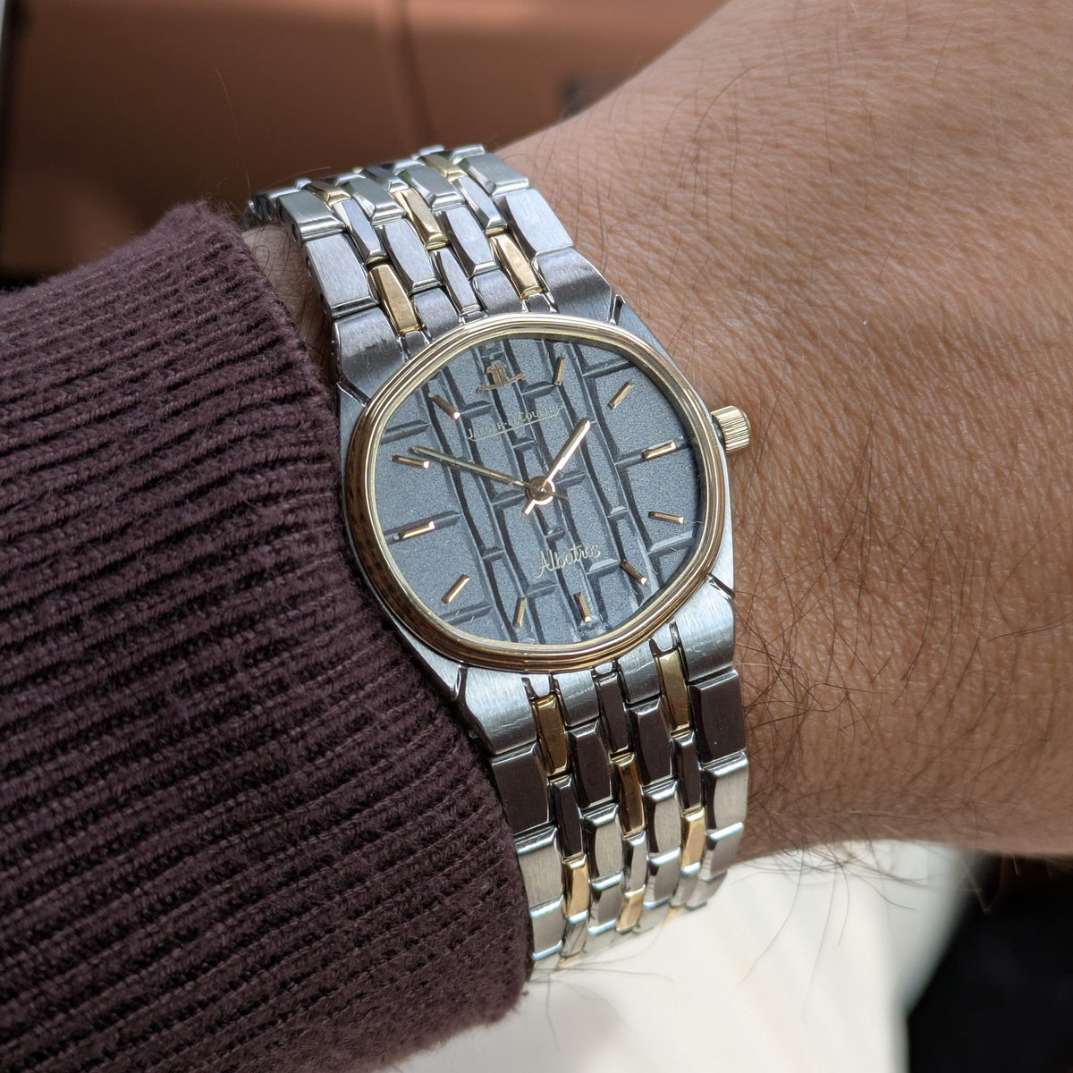 Rare Jaeger-LeCoultre Albatros Gold-Steel / Ref 146.306.8 / Vintage 1980s Watch vintage watch