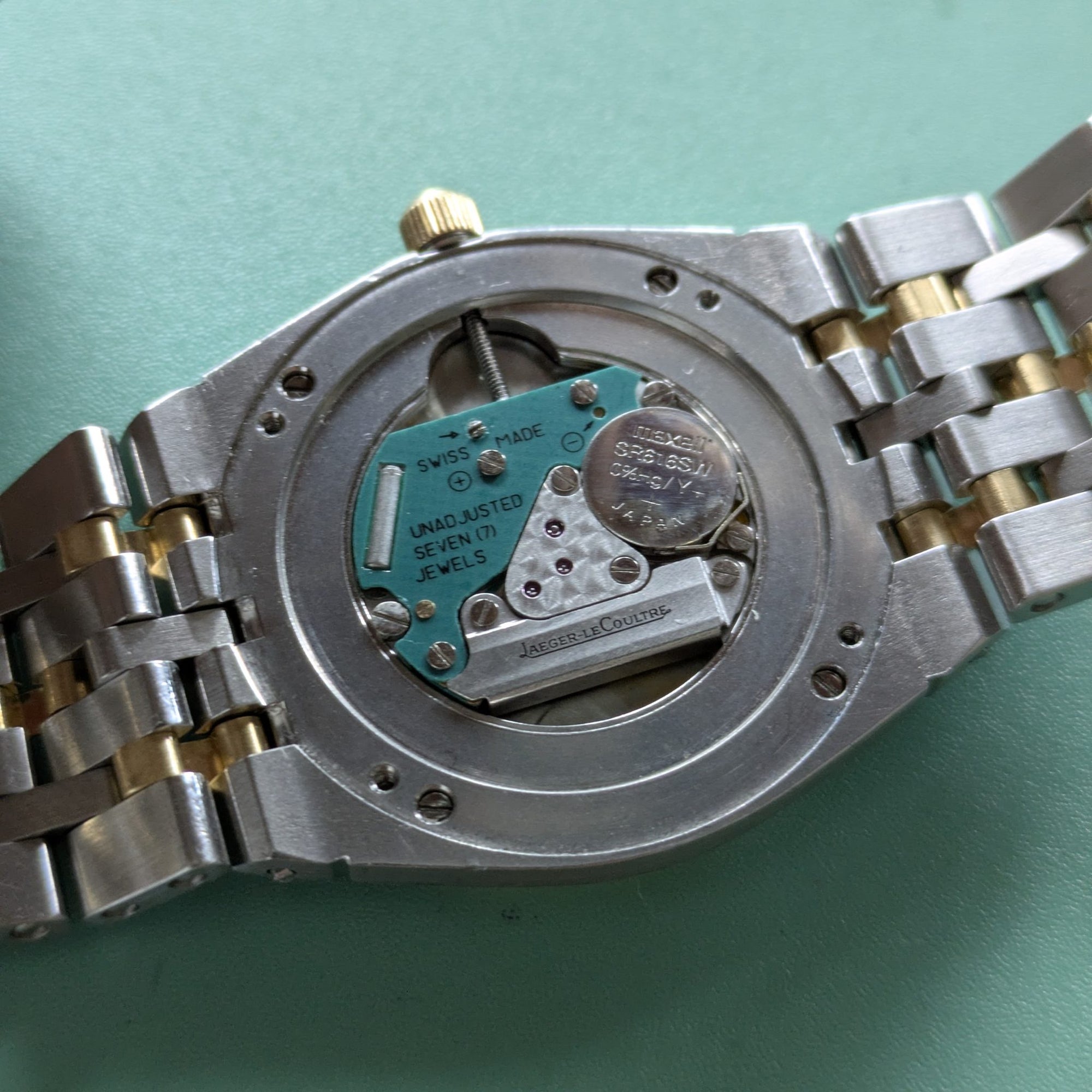 Rare Jaeger-LeCoultre Albatros Gold-Steel / Ref 146.306.8 / Vintage 1980s Watch vintage watch