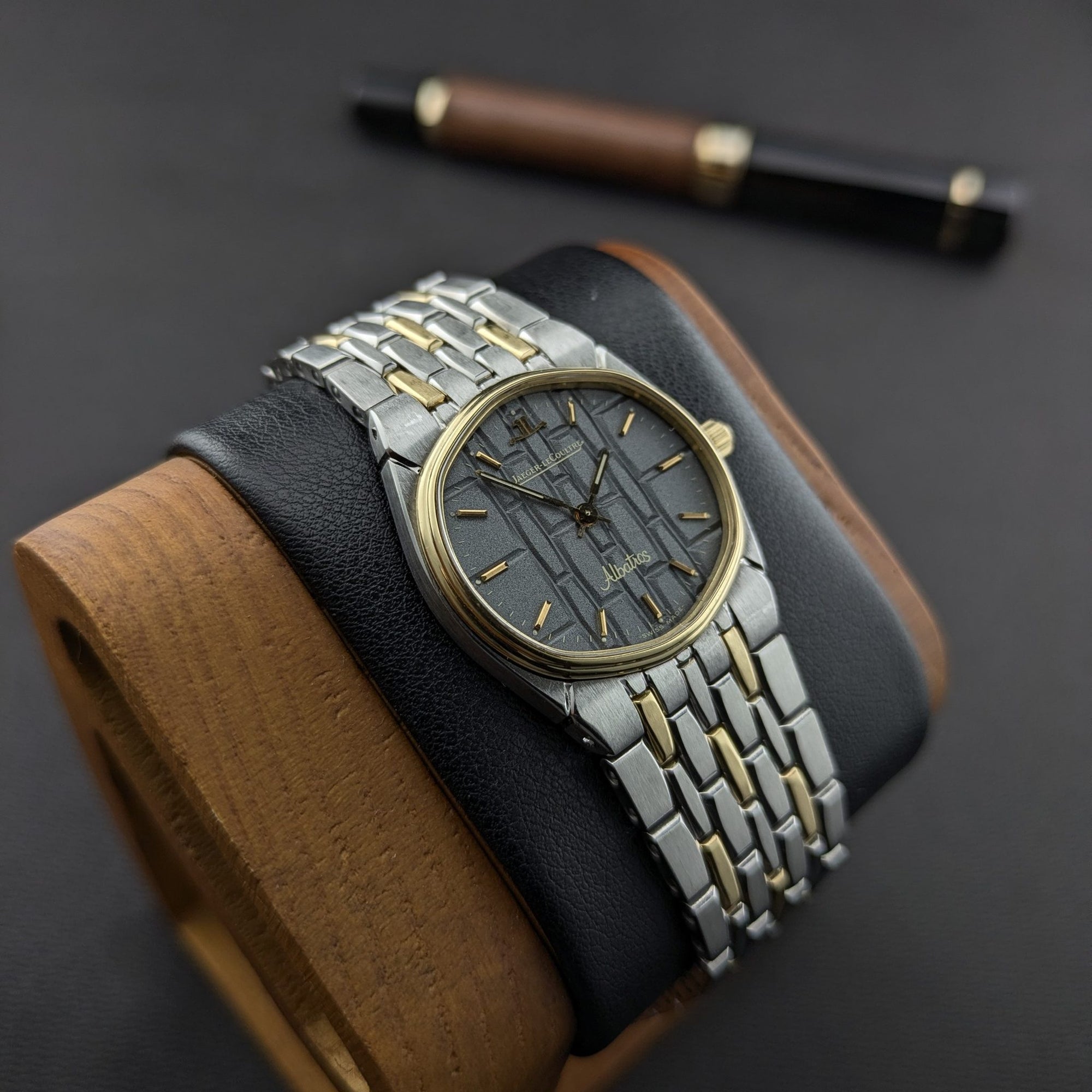 Rare Jaeger-LeCoultre Albatros Gold-Steel / Ref 146.306.8 / Vintage 1980s Watch vintage watch