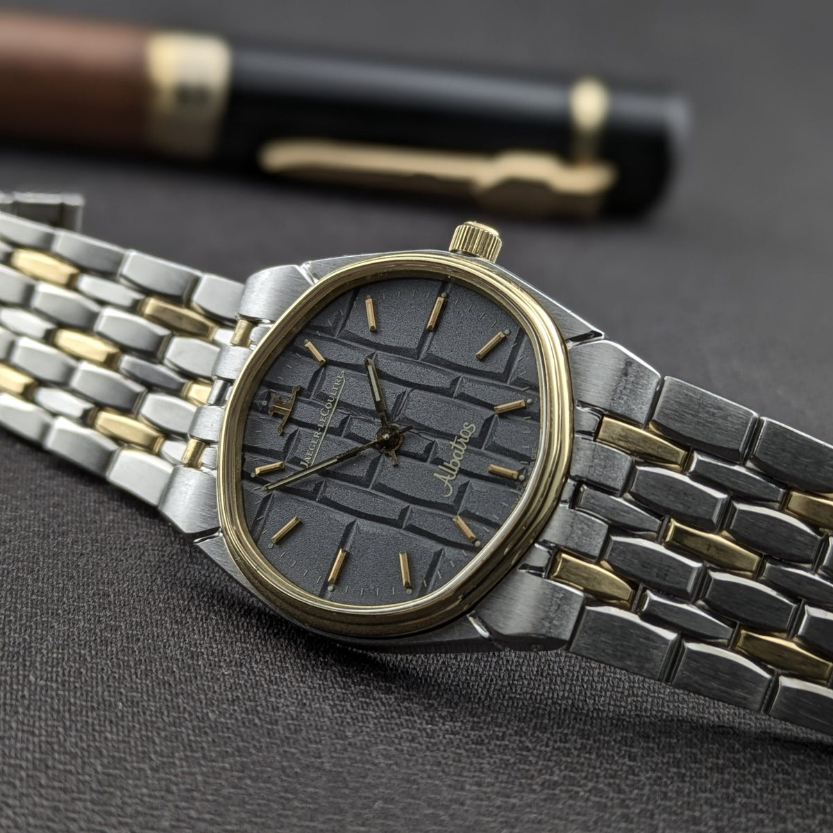 Rare Jaeger-LeCoultre Albatros Gold-Steel / Ref 146.306.8 / Vintage 1980s Watch vintage watch
