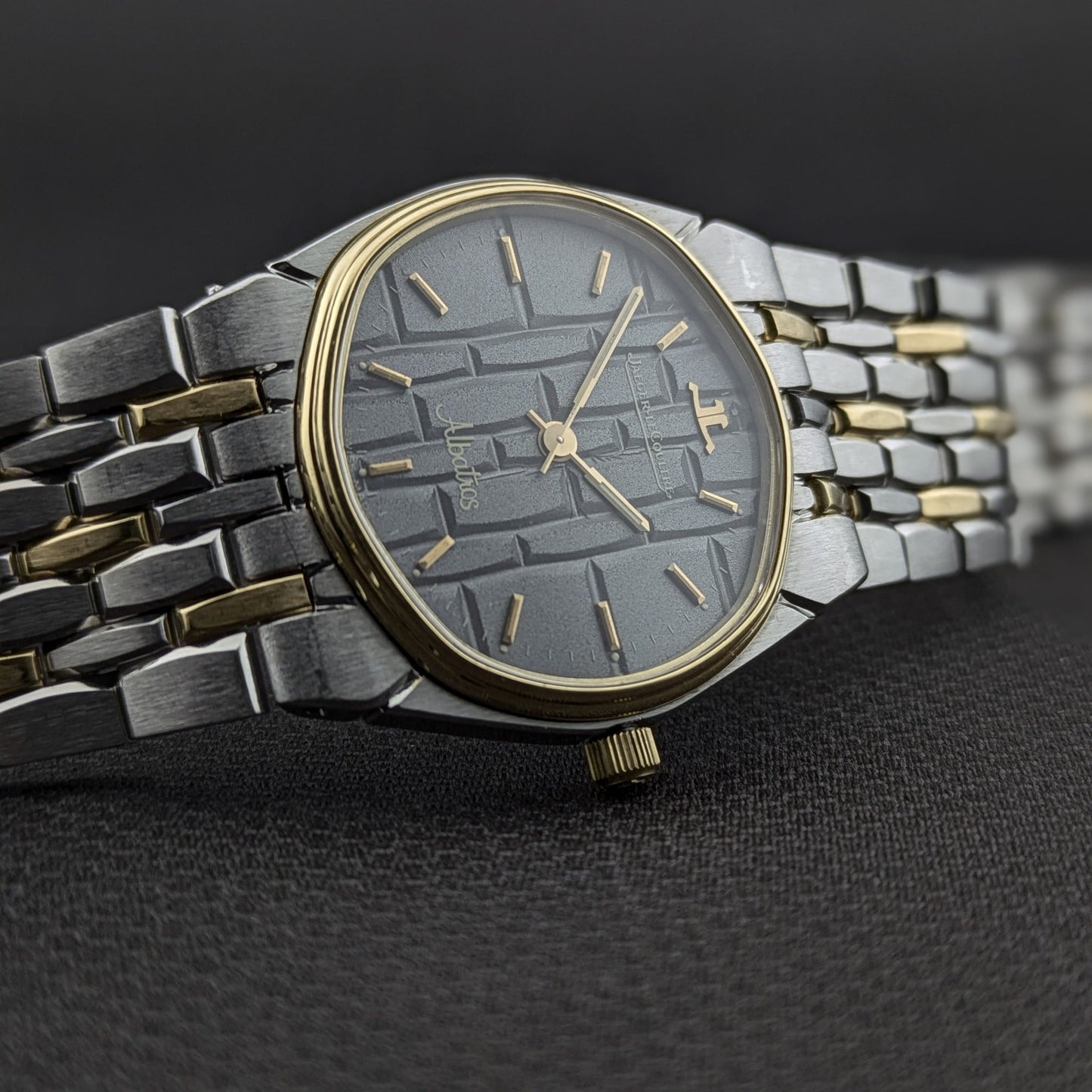Rare Jaeger-LeCoultre Albatros Gold-Steel / Ref 146.306.8 / Vintage 1980s Watch vintage watch