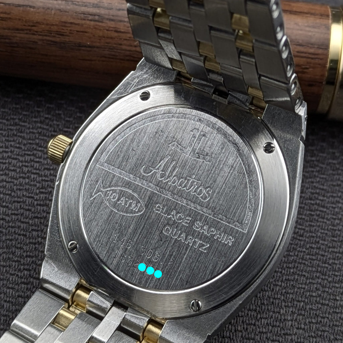 Rare Jaeger-LeCoultre Albatros Gold-Steel / Ref 146.306.8 / Vintage 1980s Watch vintage watch