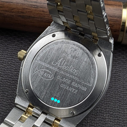 Rare Jaeger-LeCoultre Albatros Gold-Steel / Ref 146.306.8 / Vintage 1980s Watch vintage watch