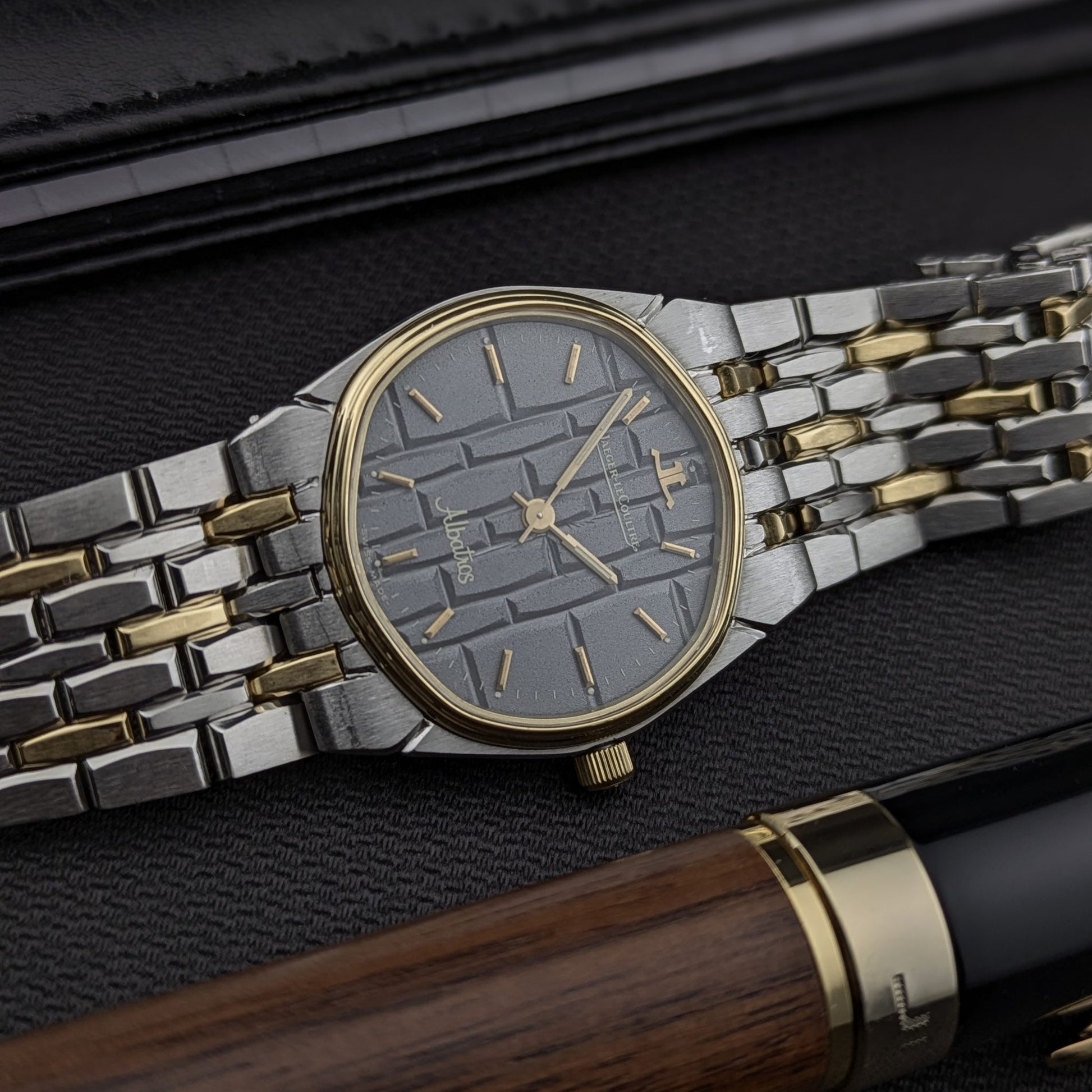 Rare Jaeger-LeCoultre Albatros Gold-Steel / Ref 146.306.8 / Vintage 1980s Watch vintage watch