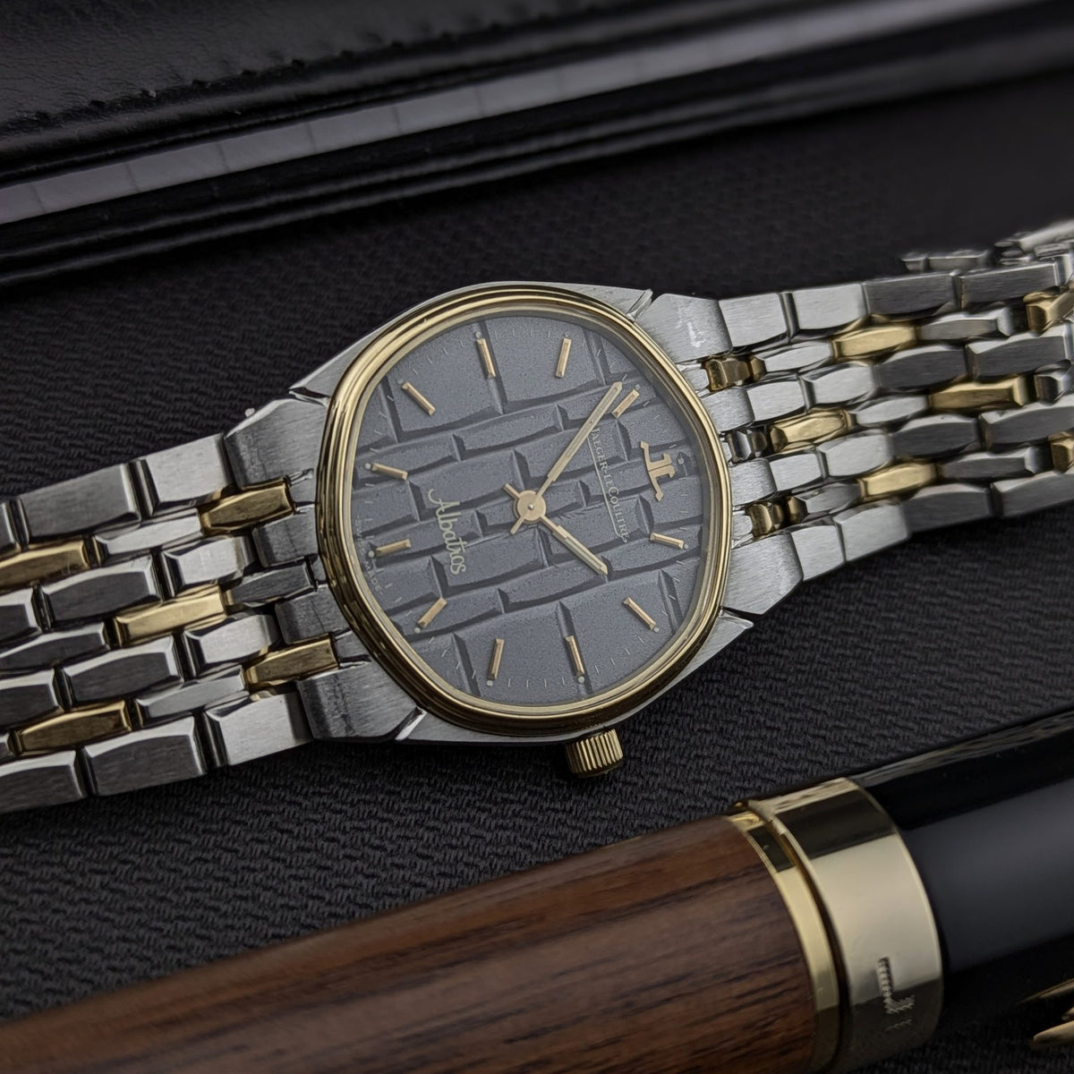 Rare Jaeger-LeCoultre Albatros Gold-Steel / Ref 146.306.8 / Vintage 1980s Watch vintage watch