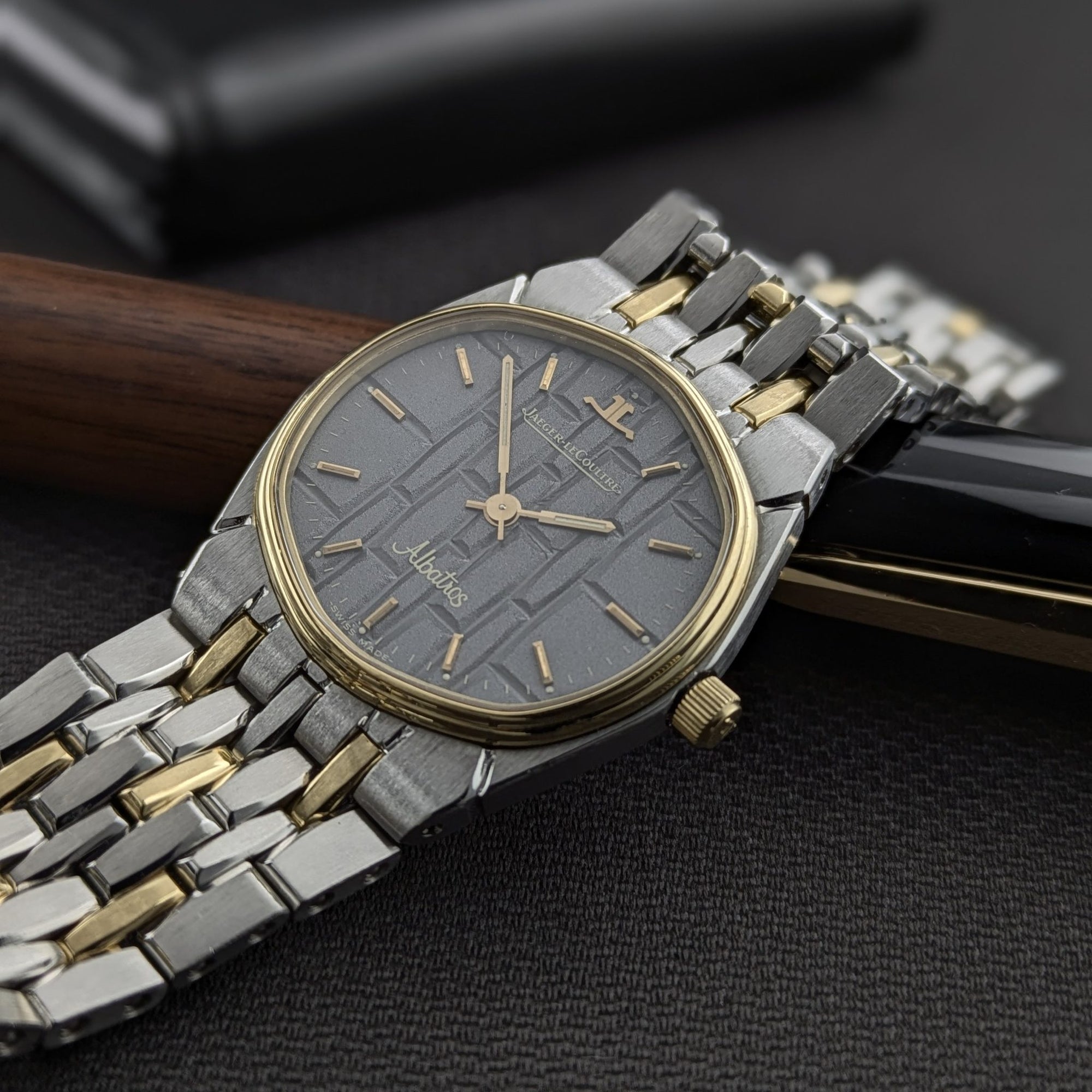 Rare Jaeger-LeCoultre Albatros Gold-Steel / Ref 146.306.8 / Vintage 1980s Watch vintage watch
