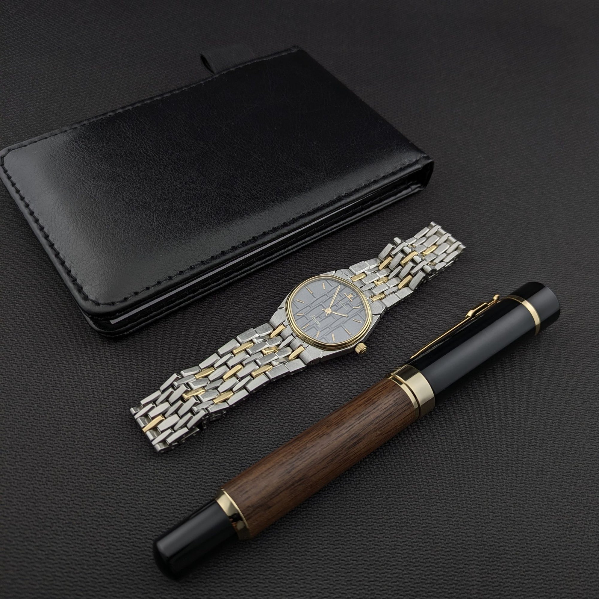 Rare Jaeger-LeCoultre Albatros Gold-Steel / Ref 146.306.8 / Vintage 1980s Watch vintage watch
