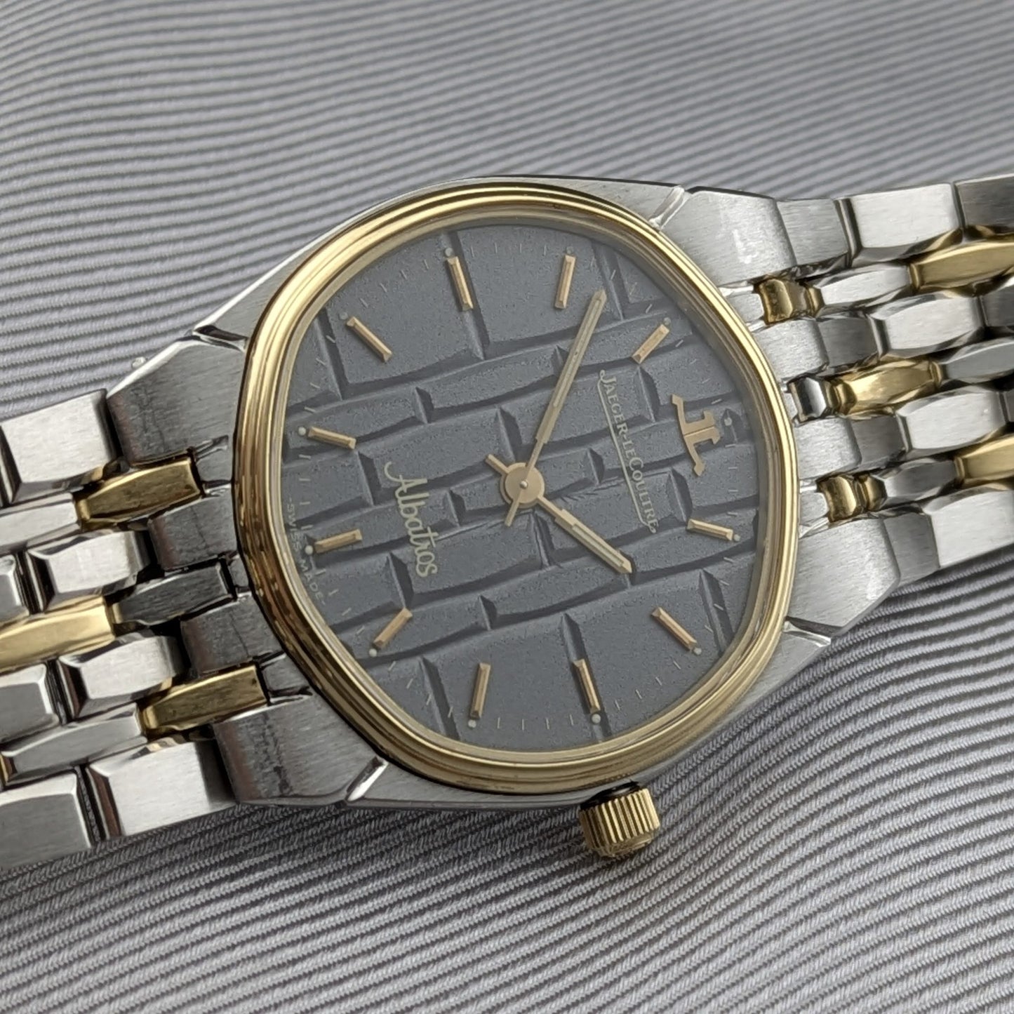 Rare Jaeger-LeCoultre Albatros Gold-Steel / Ref 146.306.8 / Vintage 1980s Watch vintage watch